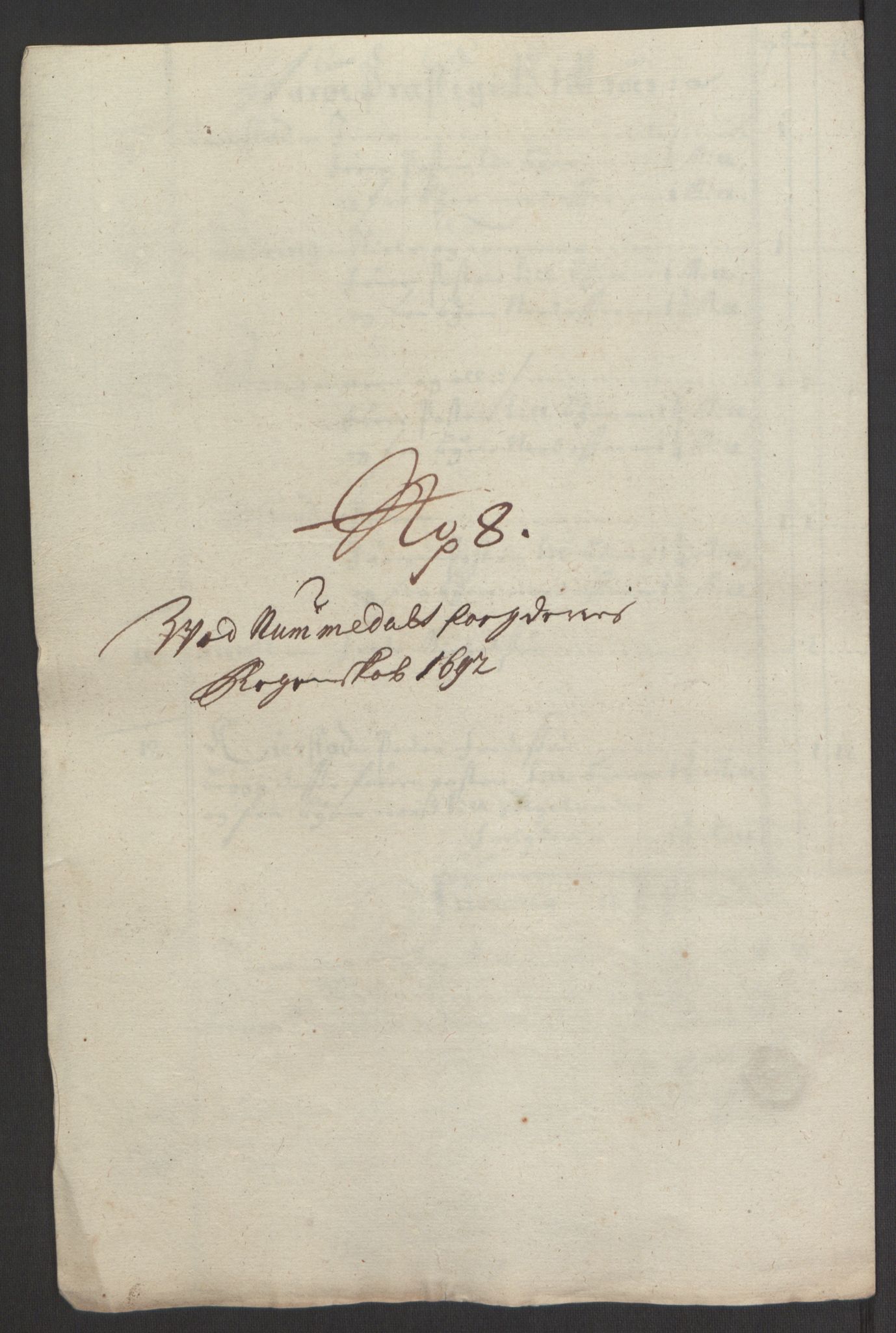 Rentekammeret inntil 1814, Reviderte regnskaper, Fogderegnskap, RA/EA-4092/R64/L4424: Fogderegnskap Namdal, 1692-1695, p. 149
