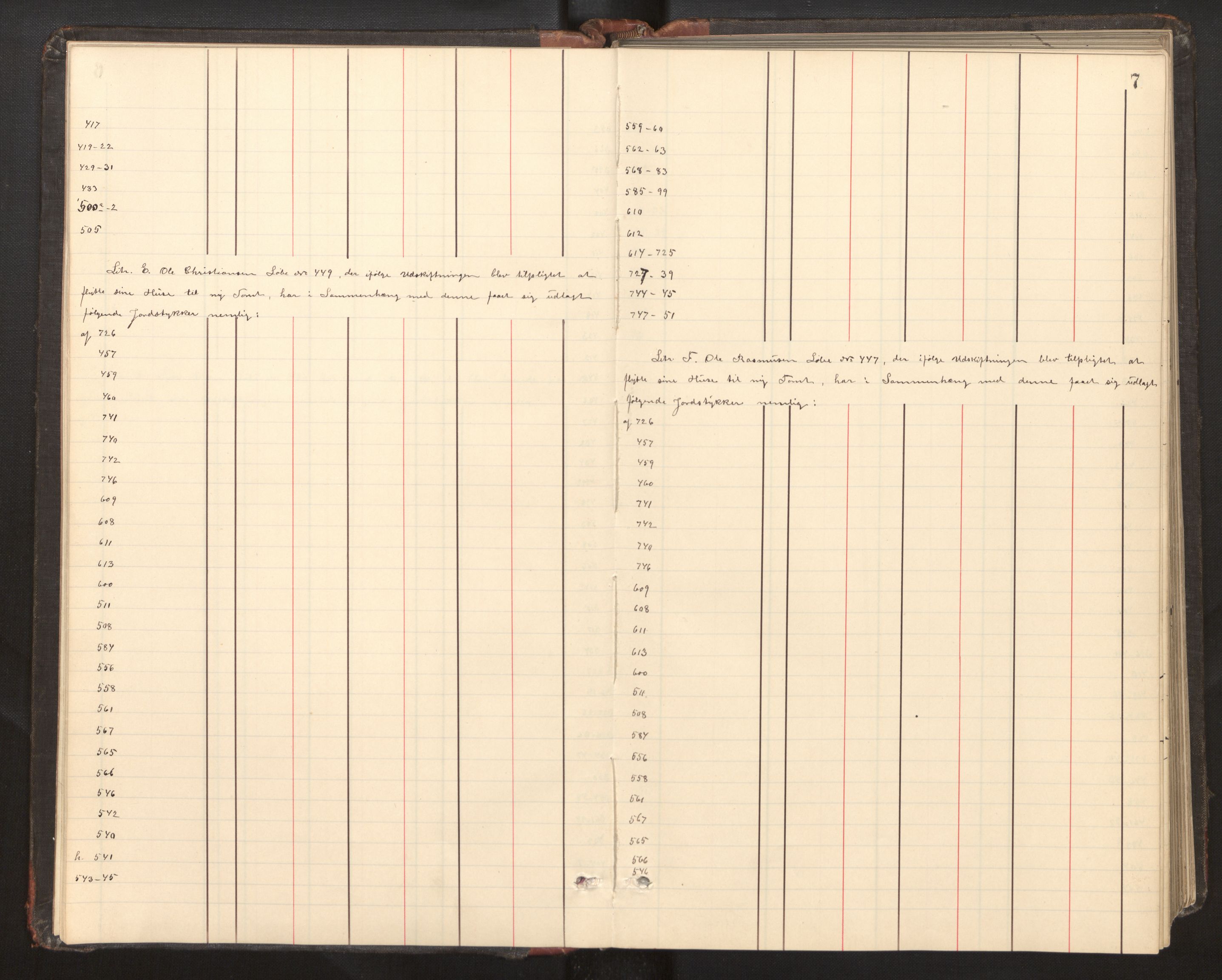 Hordaland jordskiftedøme - II Ytre Nordhordland jordskiftedistrikt, AV/SAB-A-6901/A/Aa/L0006: Forhandlingsprotokoll, 1888-1891, p. 6b-7a