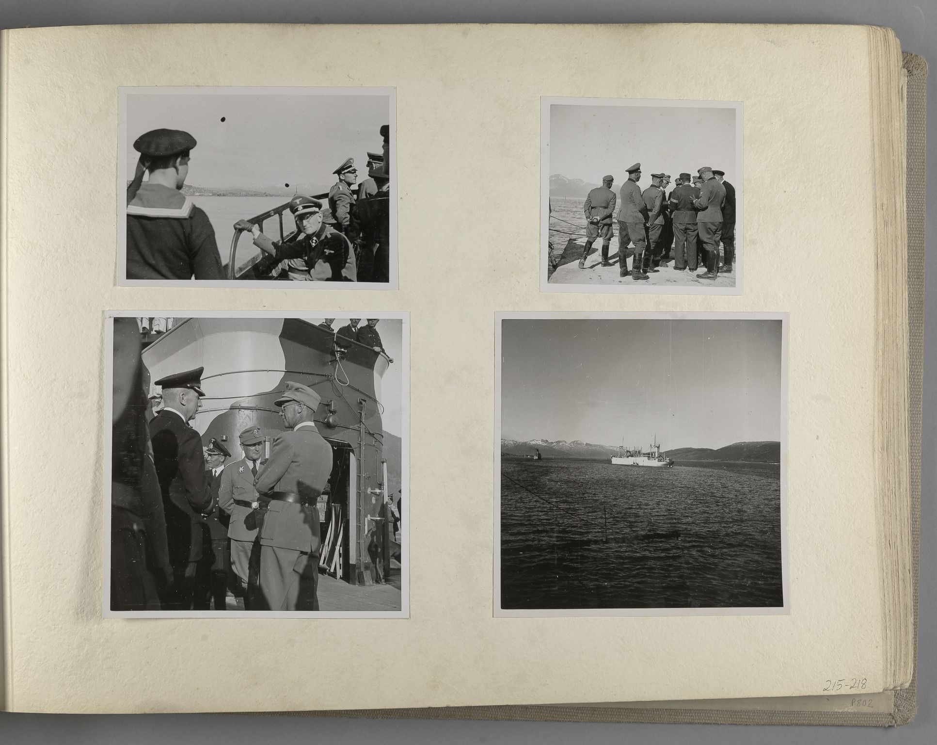 Tyske arkiver, Reichskommissariat, Bildarchiv, AV/RA-RAFA-3309/U/L0071: Fotoalbum: Mit dem Reichskommissar nach Nordnorwegen und Finnland 10. bis 27. Juli 1942, 1942, p. 87