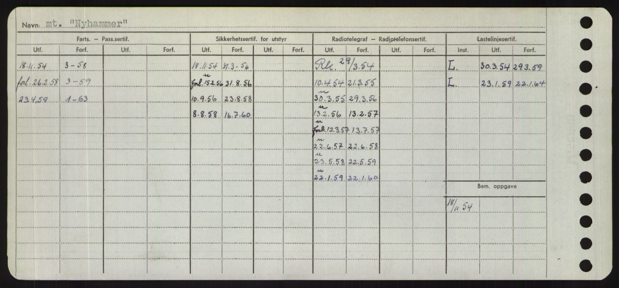 Sjøfartsdirektoratet med forløpere, Skipsmålingen, AV/RA-S-1627/H/Hd/L0027: Fartøy, Norhop-Nør, p. 428