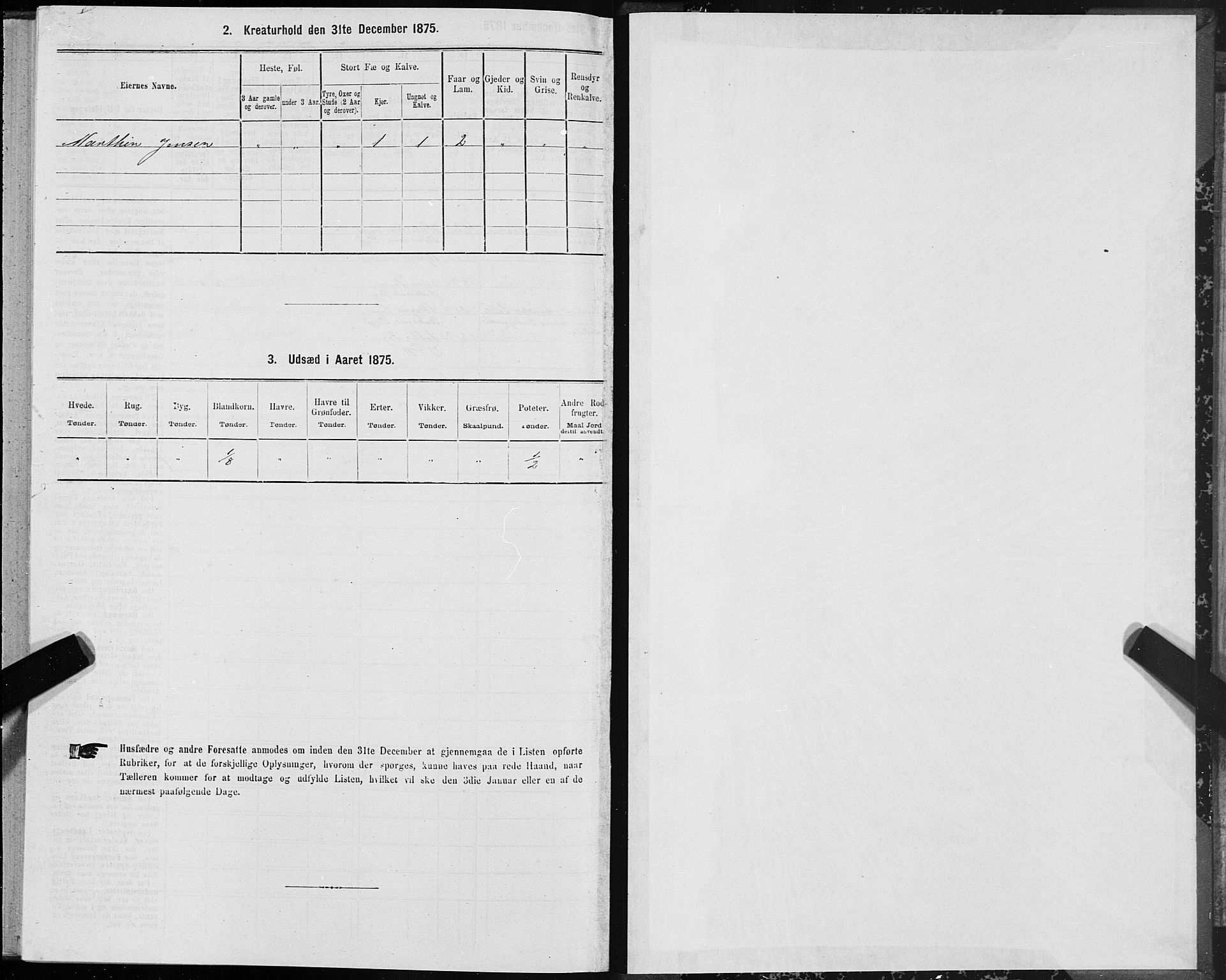 SAT, 1875 census for 1617P Hitra, 1875