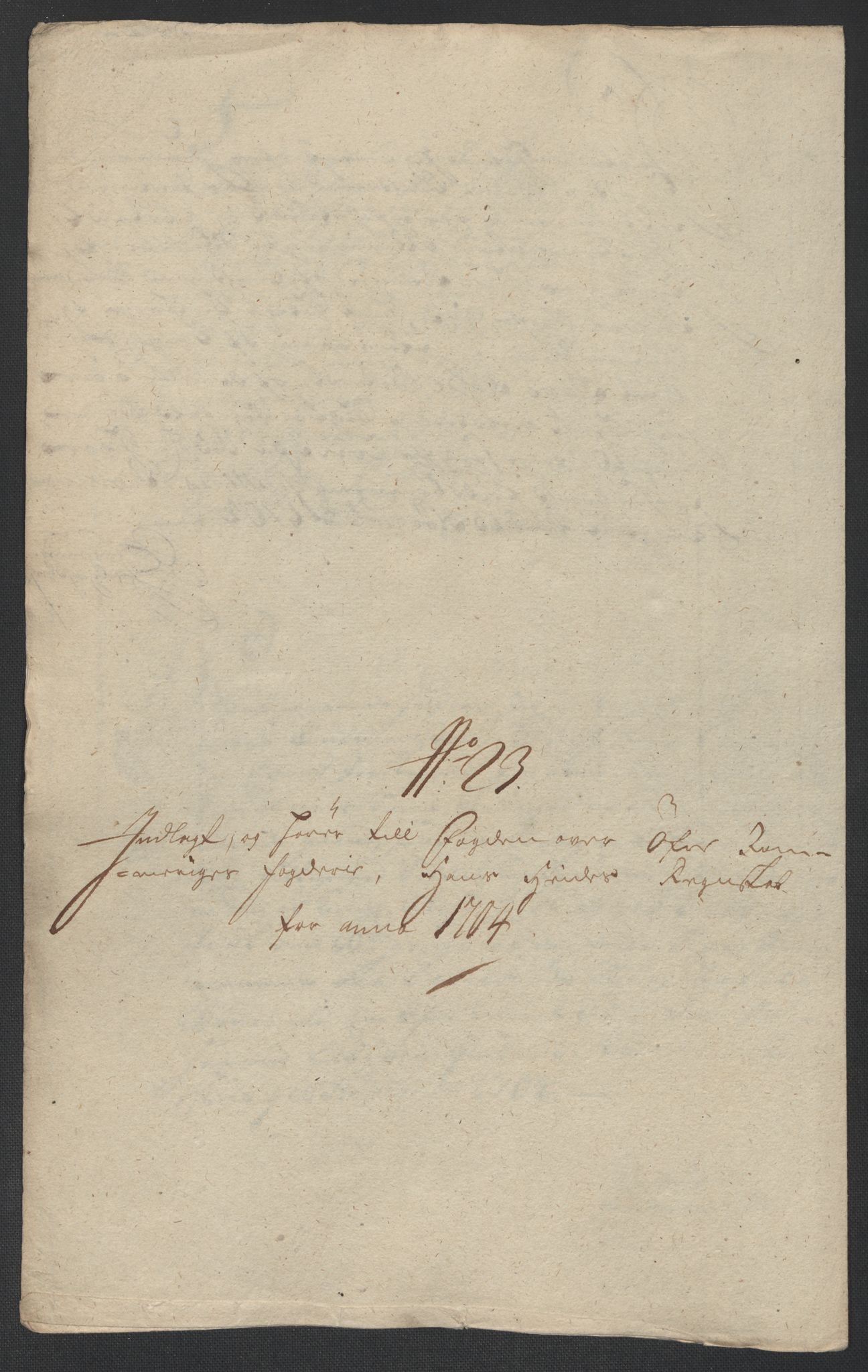 Rentekammeret inntil 1814, Reviderte regnskaper, Fogderegnskap, AV/RA-EA-4092/R12/L0717: Fogderegnskap Øvre Romerike, 1704-1705, p. 232