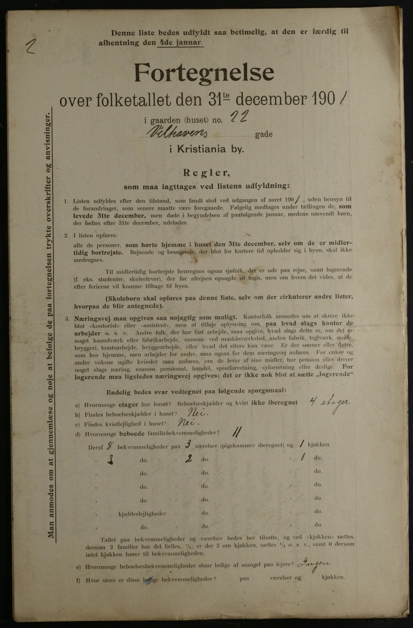 OBA, Municipal Census 1901 for Kristiania, 1901, p. 19430