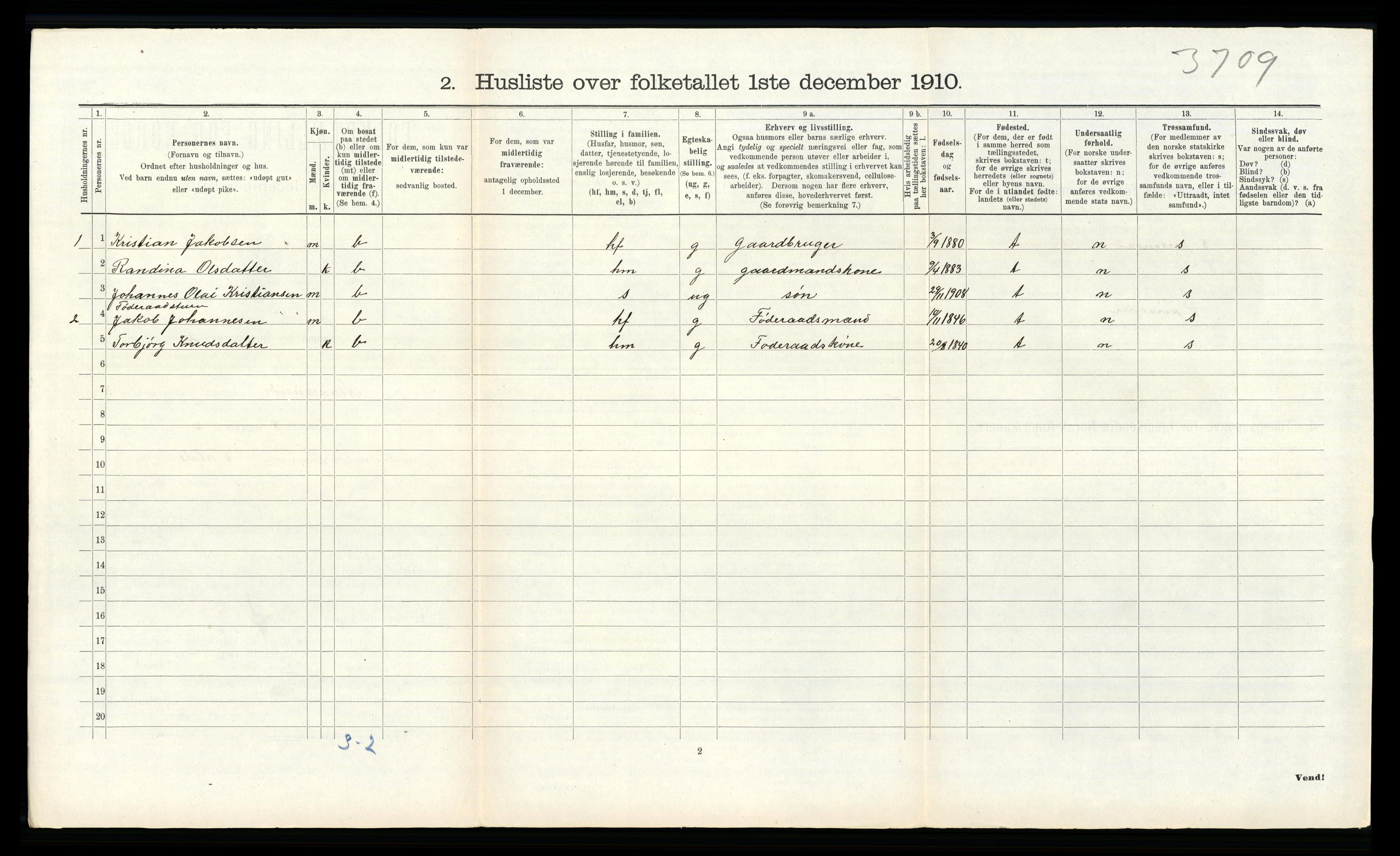 RA, 1910 census for Alversund, 1910, p. 179