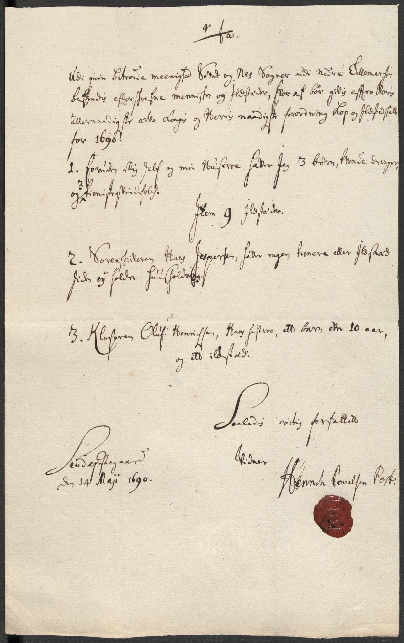 Rentekammeret inntil 1814, Reviderte regnskaper, Fogderegnskap, AV/RA-EA-4092/R35/L2089: Fogderegnskap Øvre og Nedre Telemark, 1690-1692, p. 139