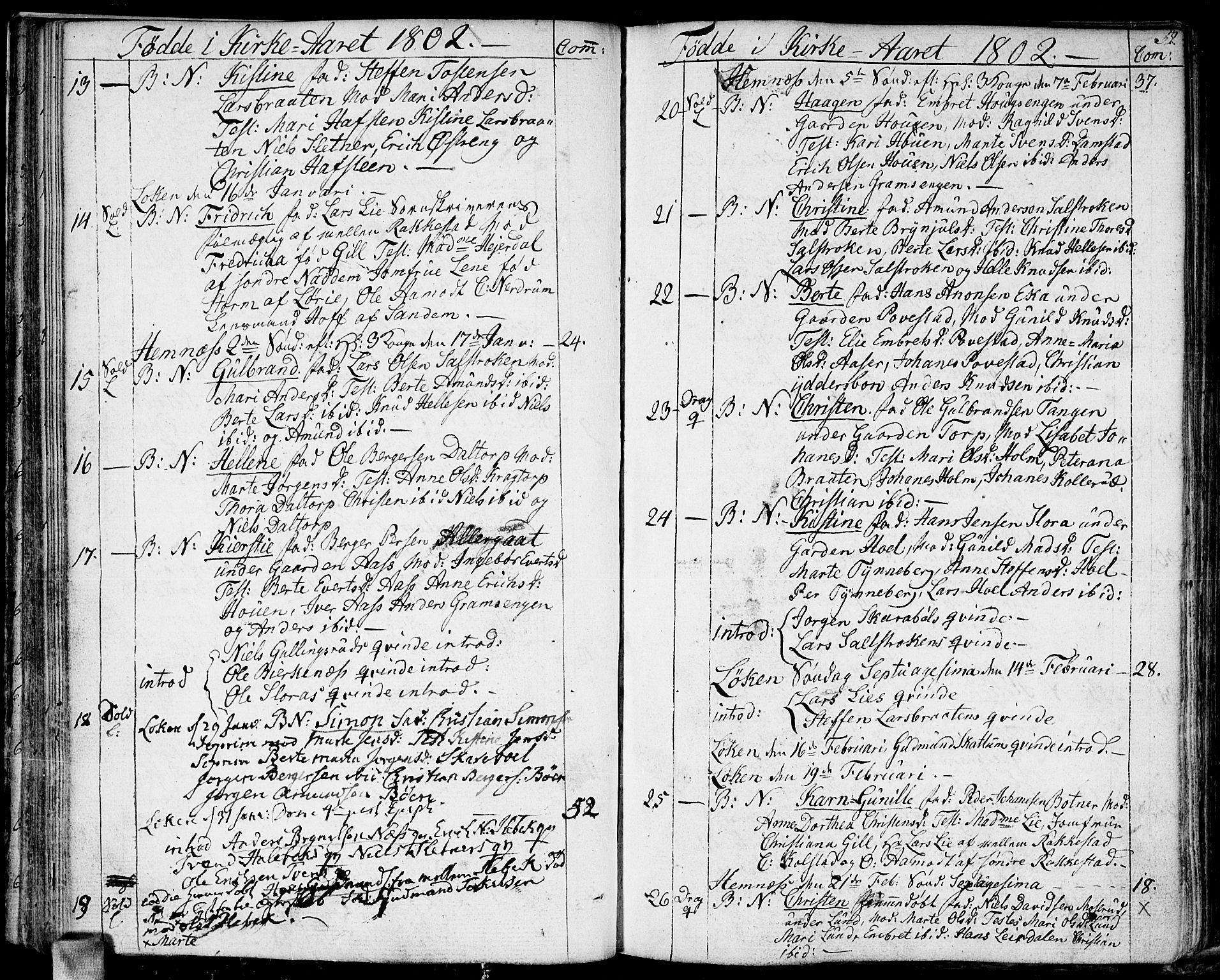 Høland prestekontor Kirkebøker, AV/SAO-A-10346a/F/Fa/L0006: Parish register (official) no. I 6, 1794-1814, p. 52