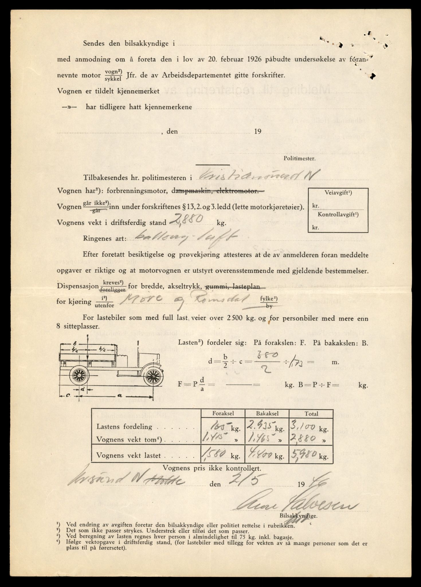 Møre og Romsdal vegkontor - Ålesund trafikkstasjon, SAT/A-4099/F/Fe/L0015: Registreringskort for kjøretøy T 1700 - T 1850, 1927-1998, p. 24