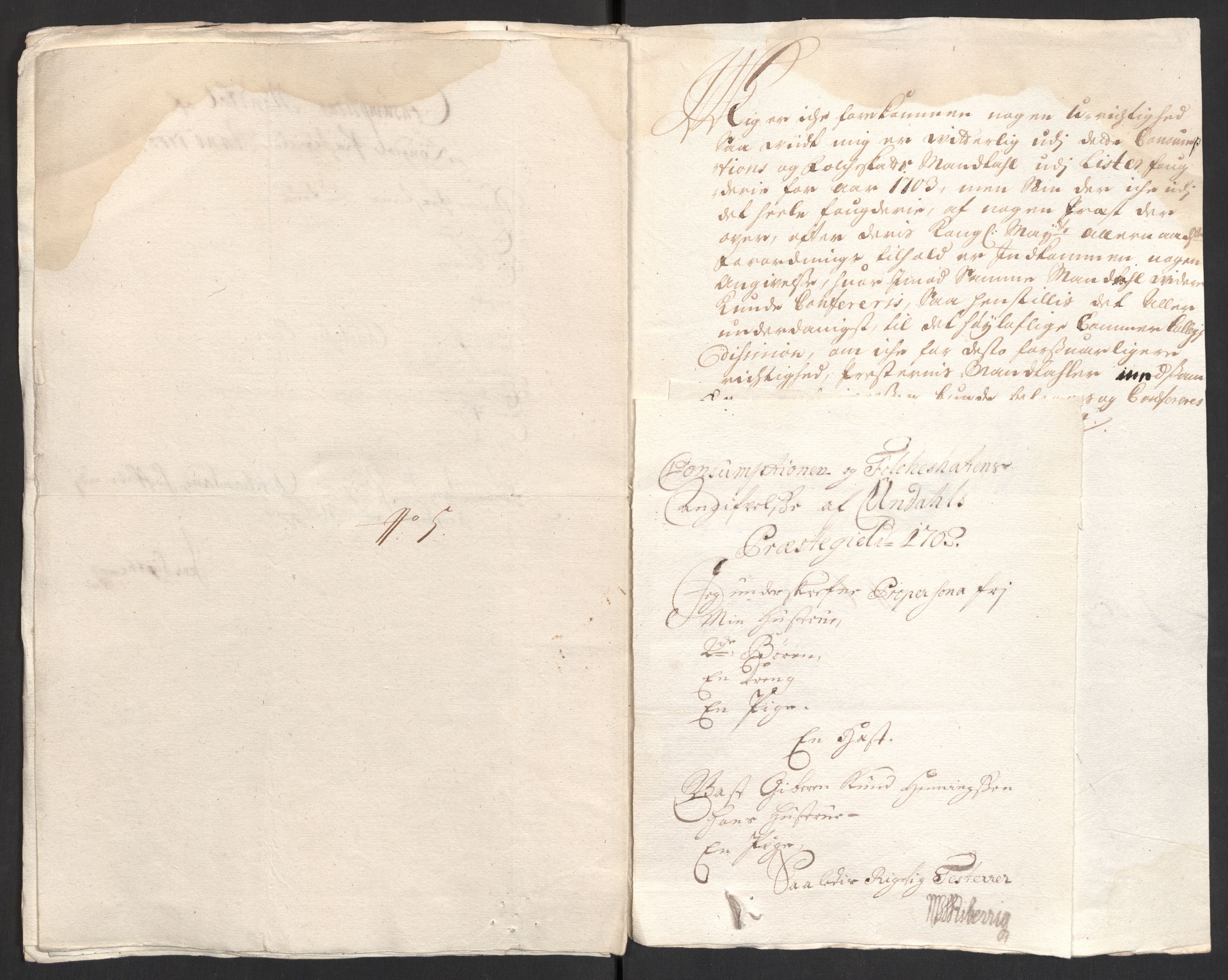Rentekammeret inntil 1814, Reviderte regnskaper, Fogderegnskap, RA/EA-4092/R43/L2550: Fogderegnskap Lista og Mandal, 1703-1704, p. 48