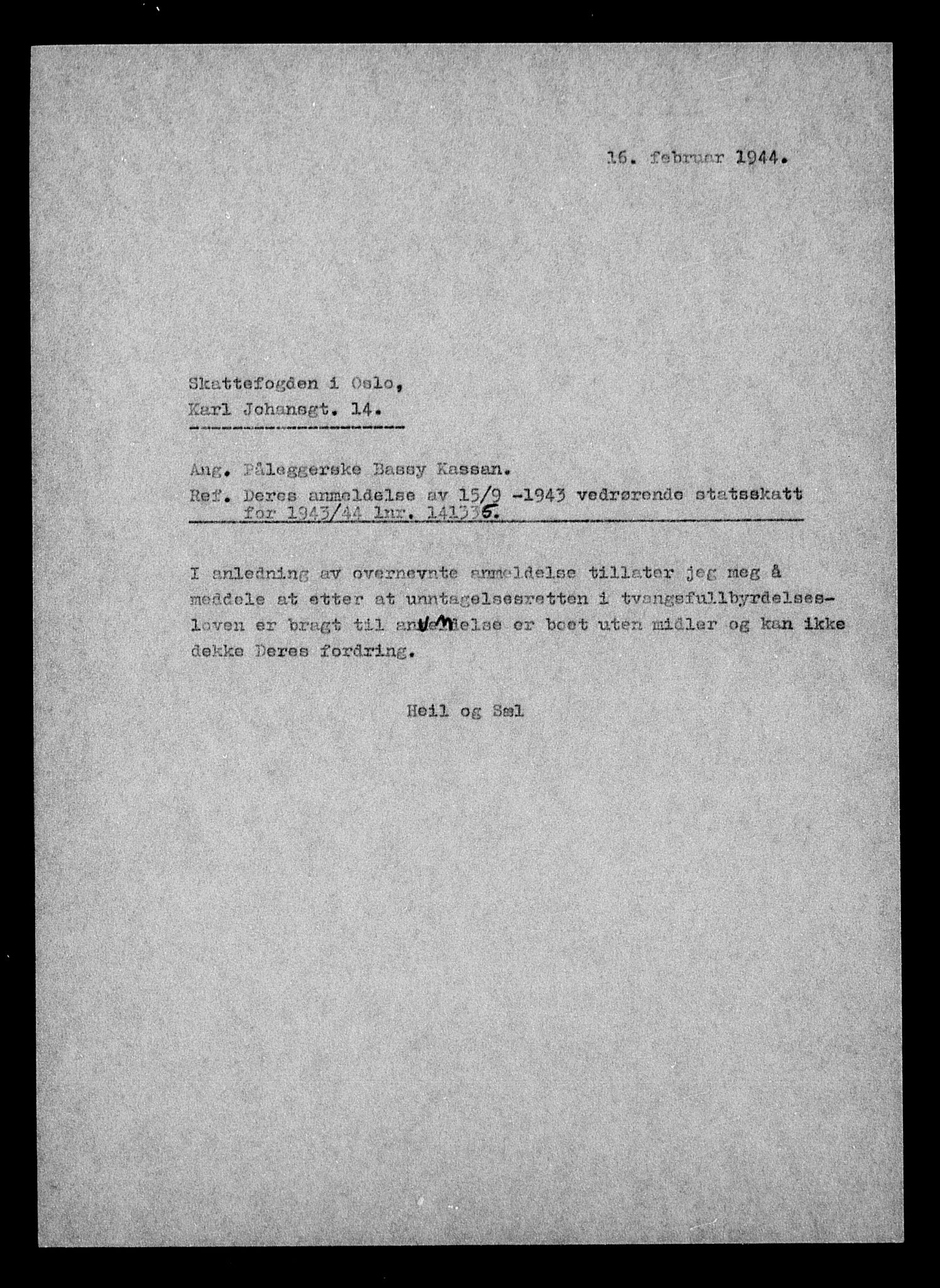 Justisdepartementet, Tilbakeføringskontoret for inndratte formuer, AV/RA-S-1564/H/Hc/Hcc/L0949: --, 1945-1947, p. 831