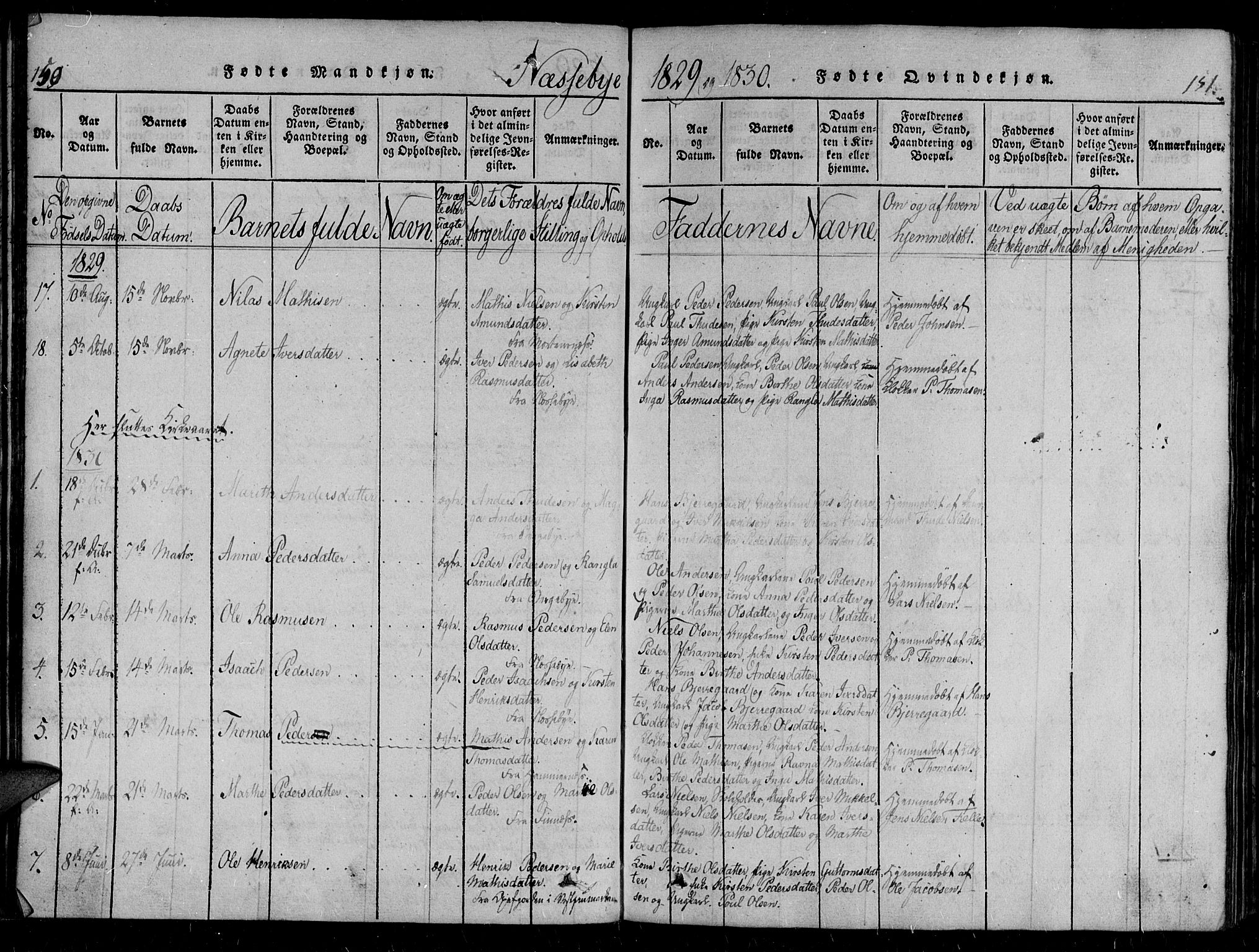 Vadsø sokneprestkontor, SATØ/S-1325/H/Ha/L0003kirke: Parish register (official) no. 3 /2, 1821-1839, p. 150-151