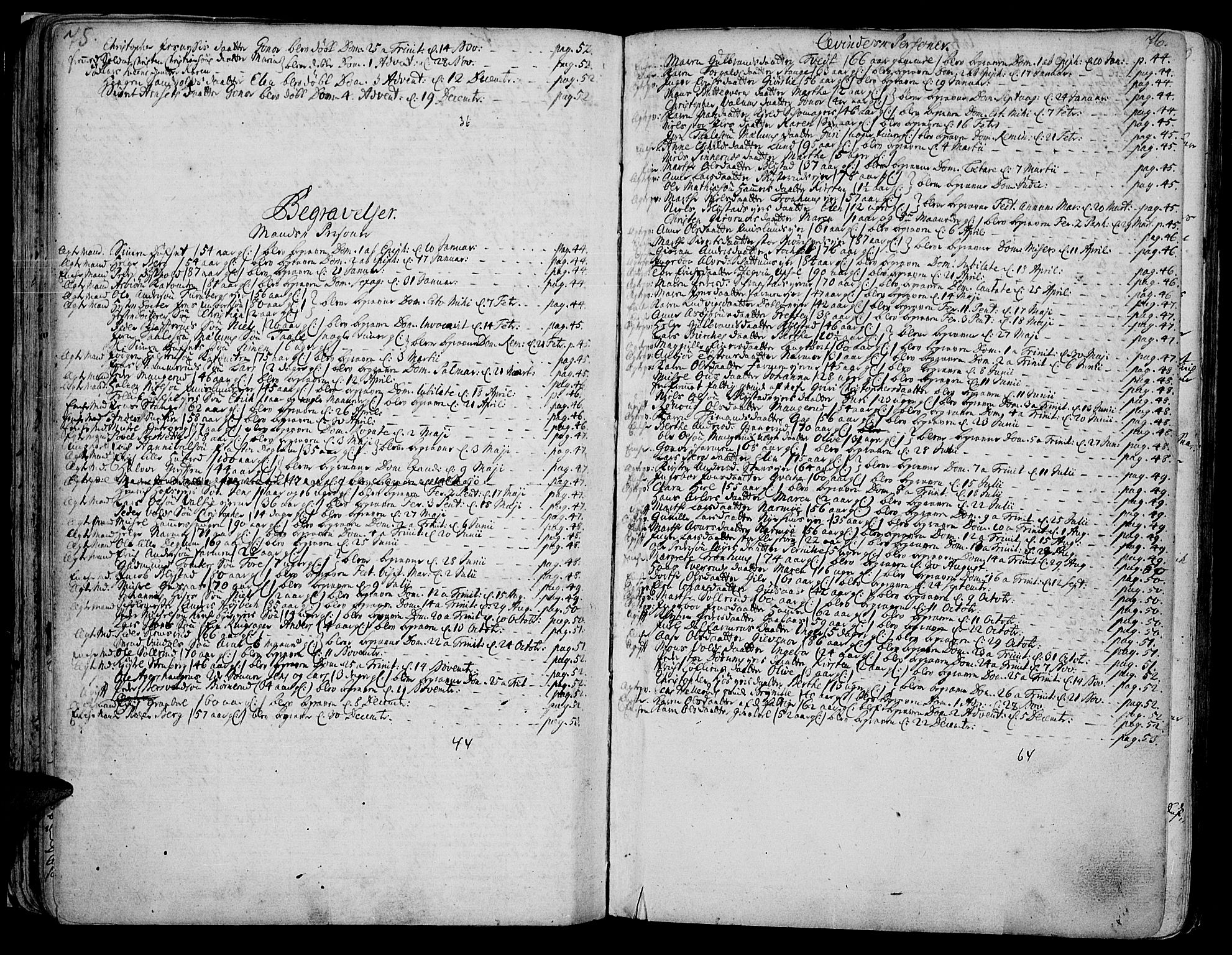 Vang prestekontor, Hedmark, AV/SAH-PREST-008/H/Ha/Haa/L0002A: Parish register (official) no. 2A, 1713-1733, p. 75-76