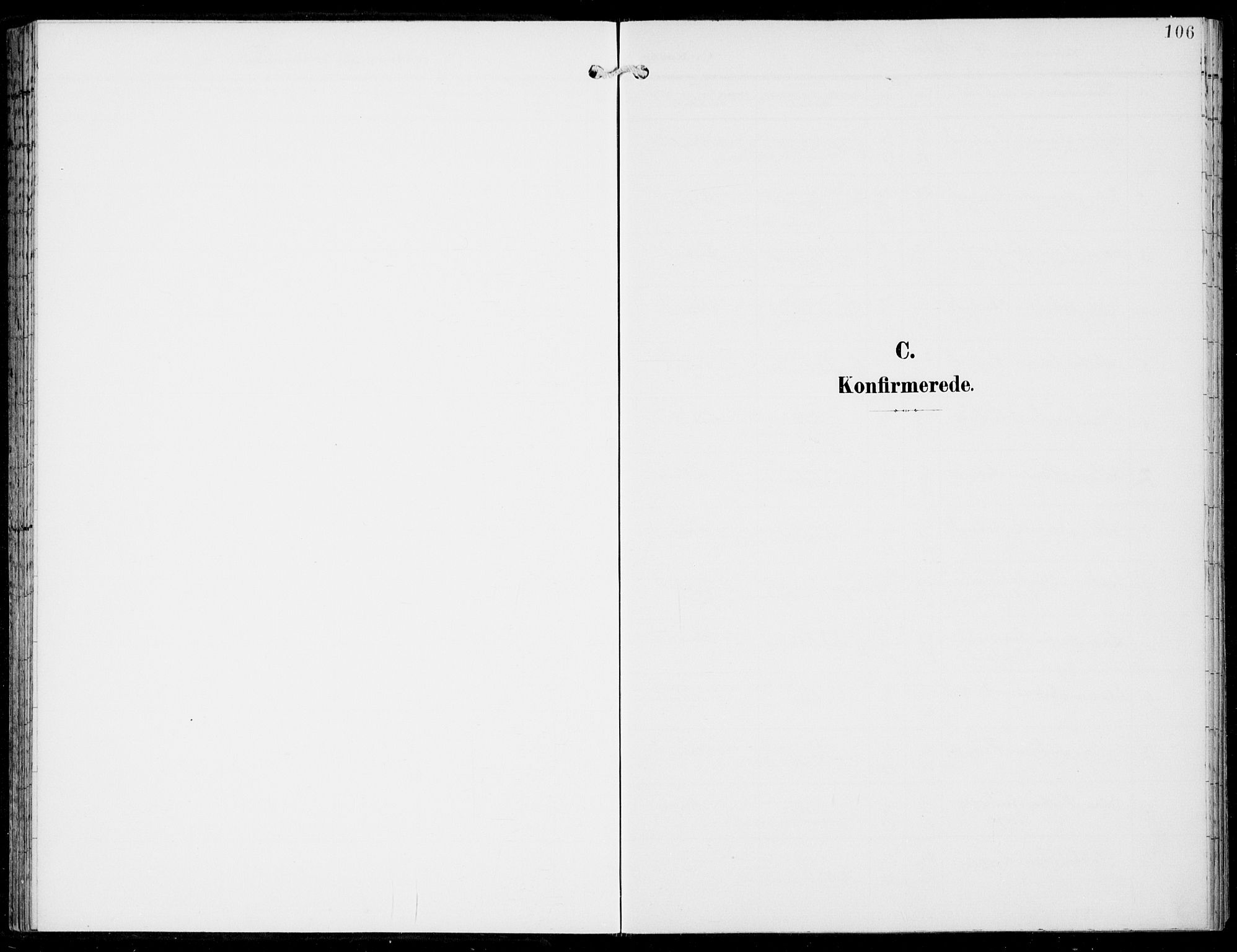 Haus sokneprestembete, AV/SAB-A-75601/H/Haa: Parish register (official) no. C  2, 1900-1915, p. 106