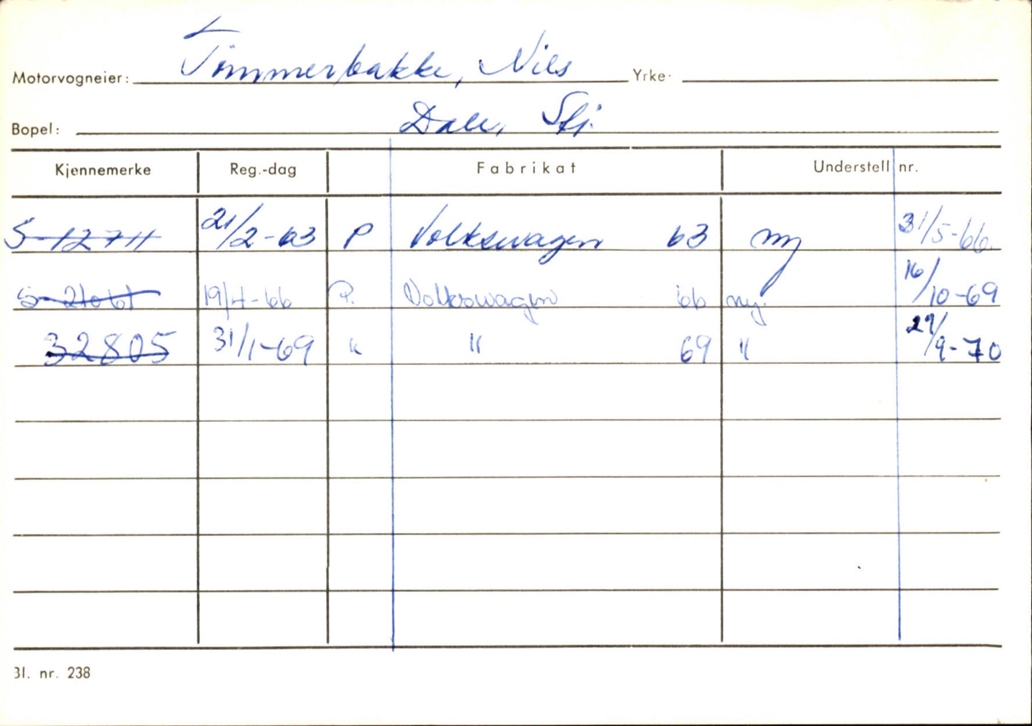 Statens vegvesen, Sogn og Fjordane vegkontor, AV/SAB-A-5301/4/F/L0126: Eigarregister Fjaler M-Å. Leikanger A-Å, 1945-1975, p. 540