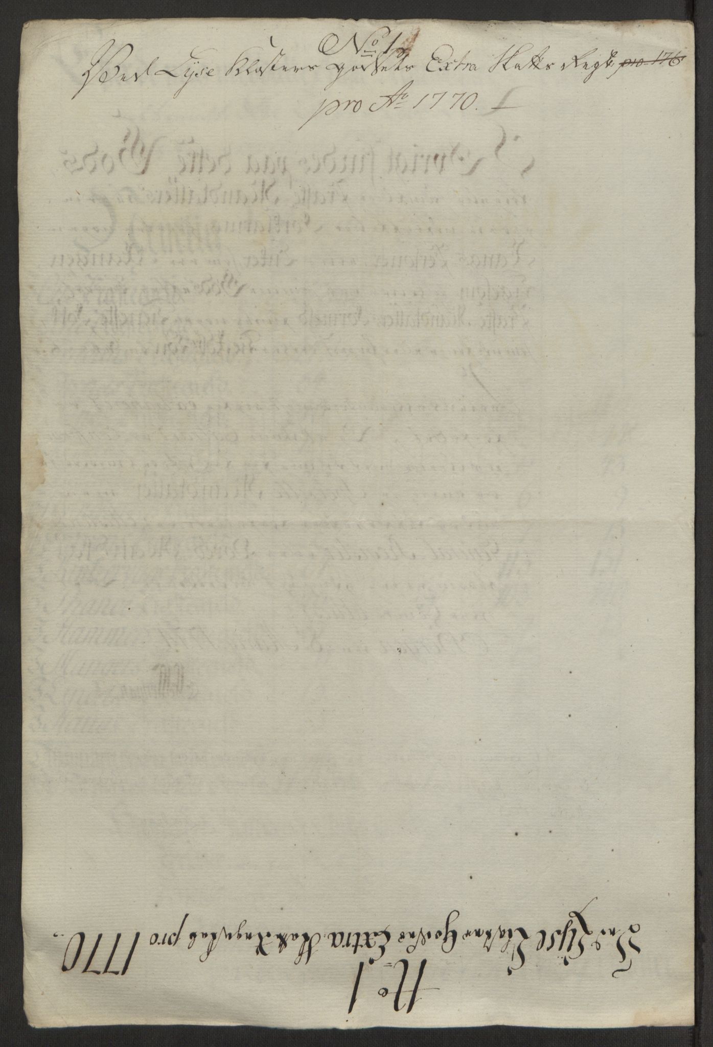 Rentekammeret inntil 1814, Reviderte regnskaper, Fogderegnskap, RA/EA-4092/R50/L3180: Ekstraskatten Lyse kloster, 1762-1783, p. 237