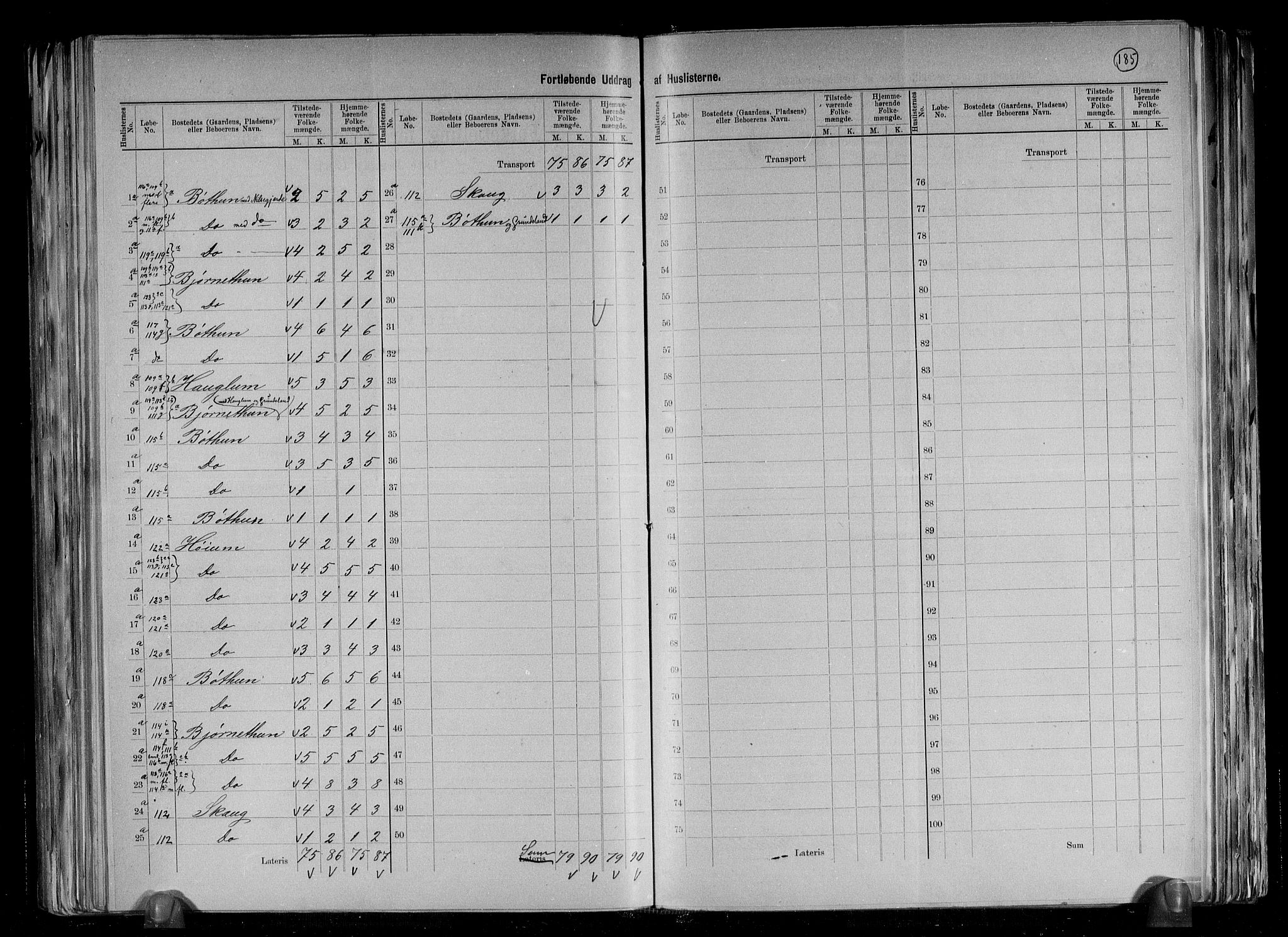 RA, 1891 census for 1419 Leikanger, 1891, p. 27