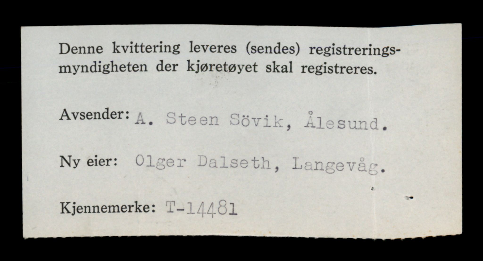 Møre og Romsdal vegkontor - Ålesund trafikkstasjon, AV/SAT-A-4099/F/Fe/L0046: Registreringskort for kjøretøy T 14445 - T 14579, 1927-1998