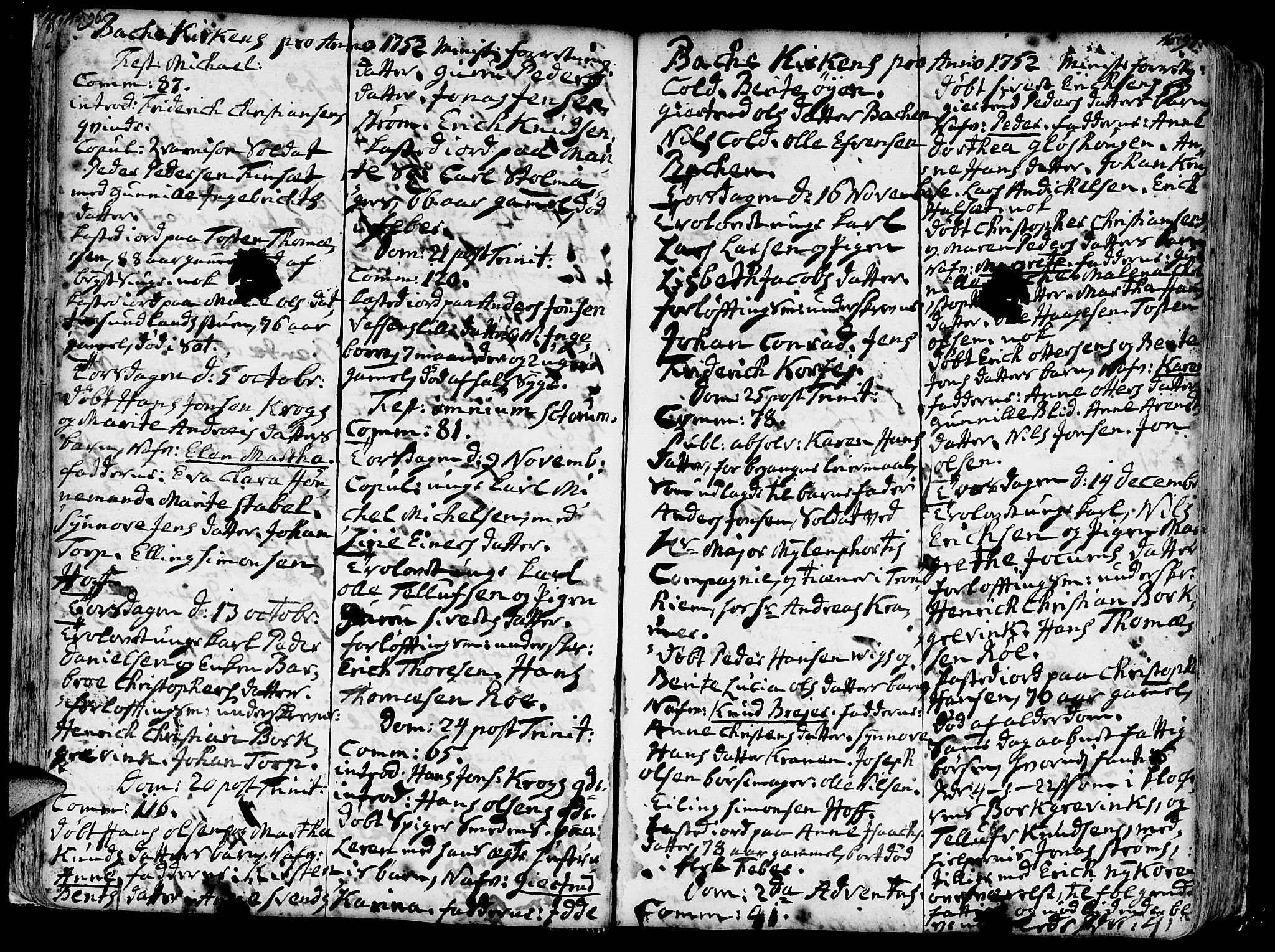 Ministerialprotokoller, klokkerbøker og fødselsregistre - Sør-Trøndelag, SAT/A-1456/606/L0276: Parish register (official) no. 606A01 /2, 1727-1779, p. 96-97