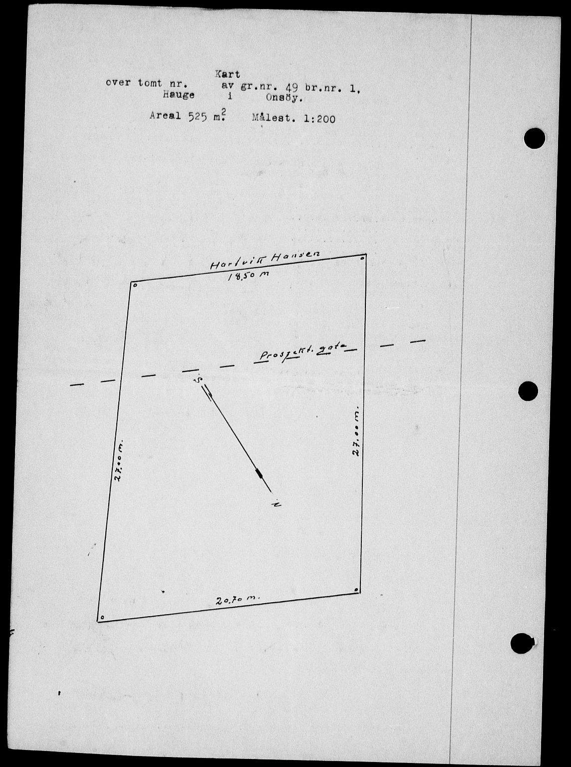 Onsøy sorenskriveri, SAO/A-10474/G/Ga/Gab/L0018: Mortgage book no. II A-18, 1946-1947, Diary no: : 3036/1946