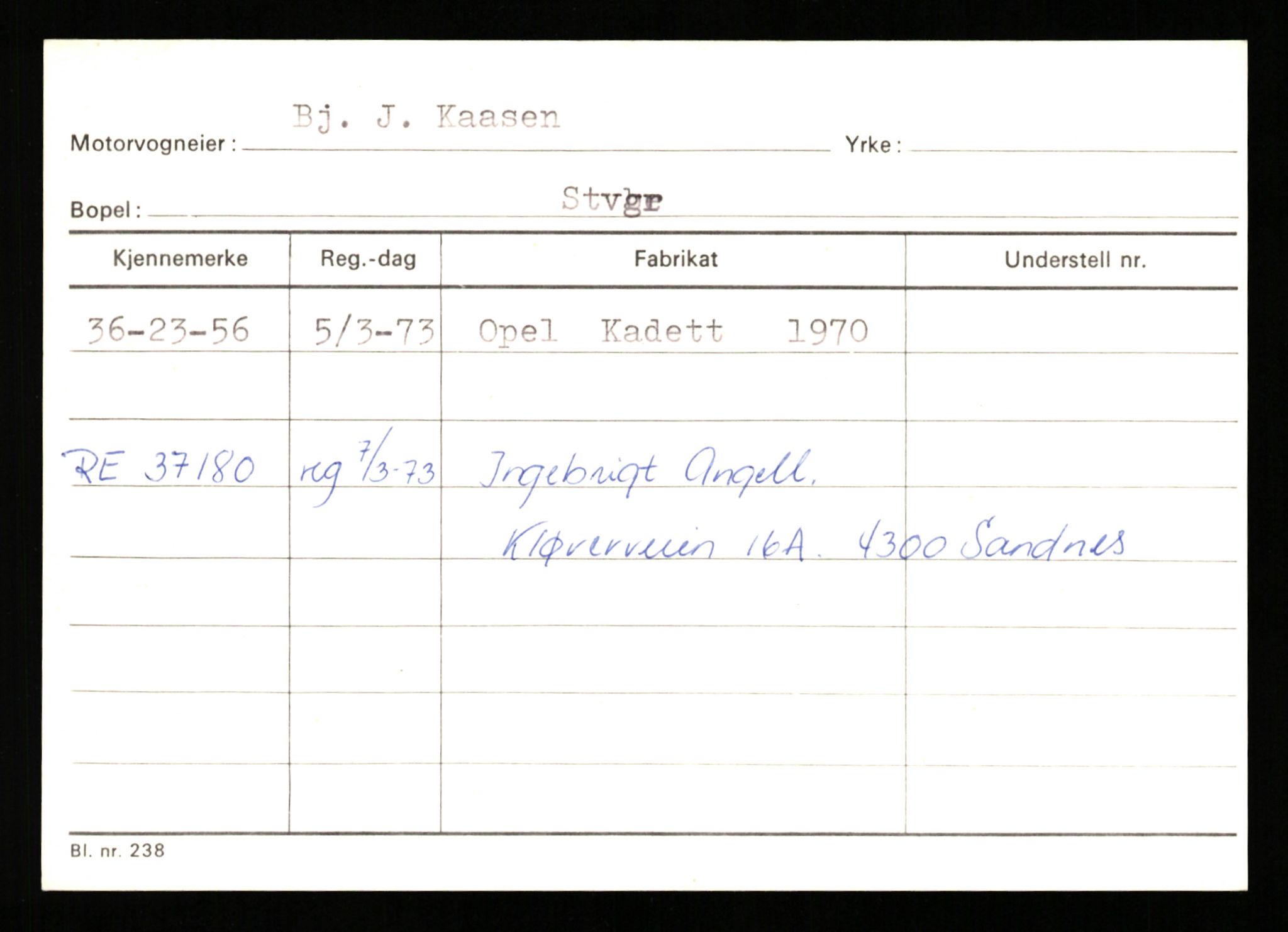 Stavanger trafikkstasjon, AV/SAST-A-101942/0/G/L0011: Registreringsnummer: 240000 - 363477, 1930-1971, p. 3311