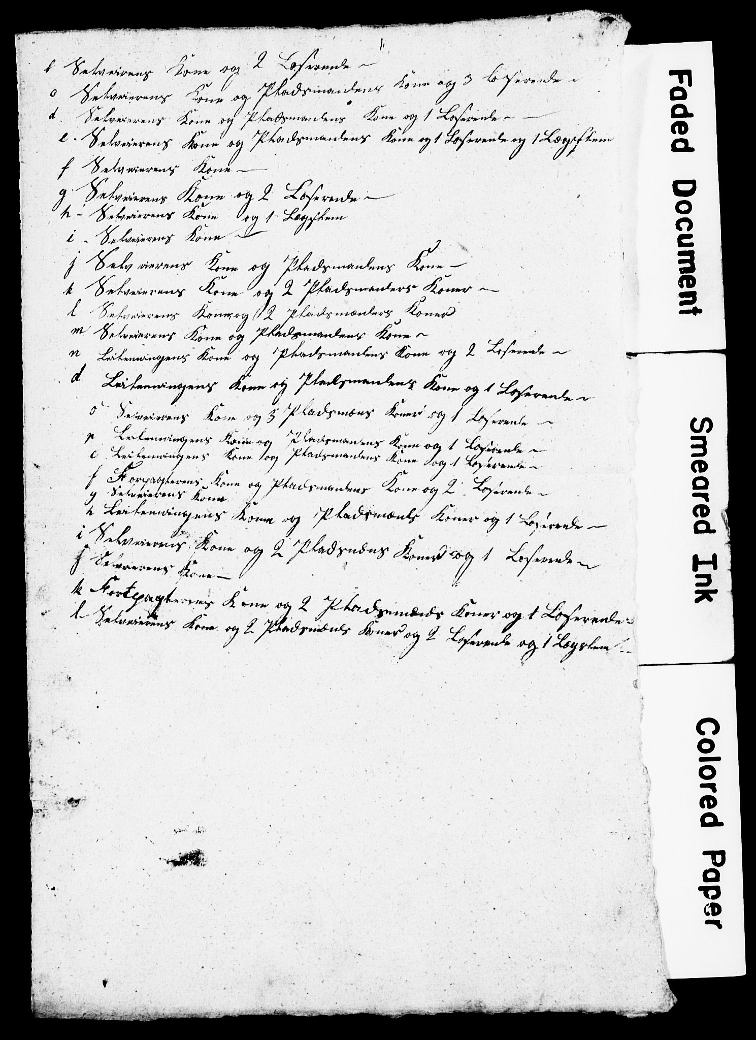 , Census 1845 for Vik, 1845, p. 11