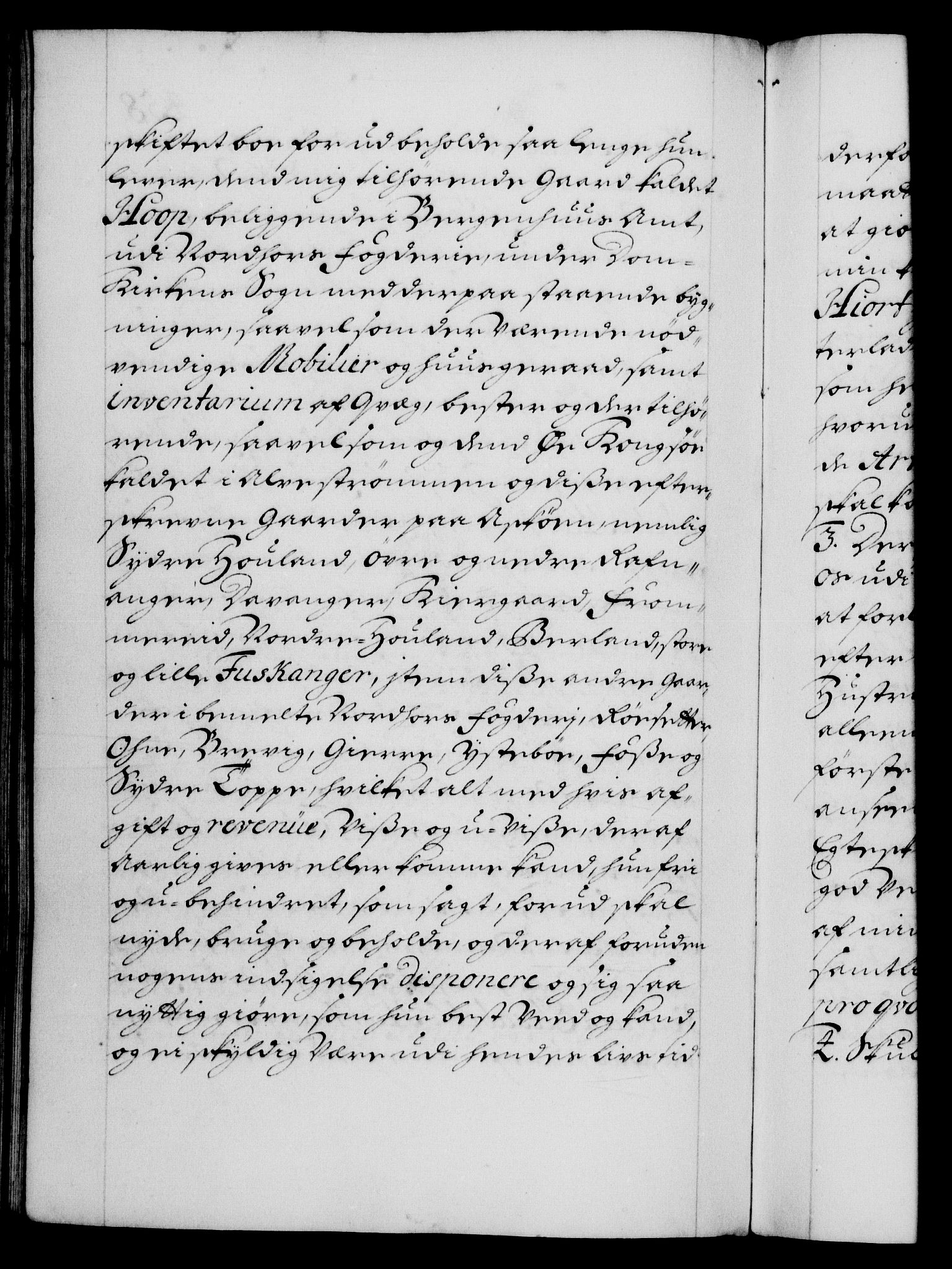 Danske Kanselli 1572-1799, AV/RA-EA-3023/F/Fc/Fca/Fcaa/L0018: Norske registre, 1699-1703, p. 458b