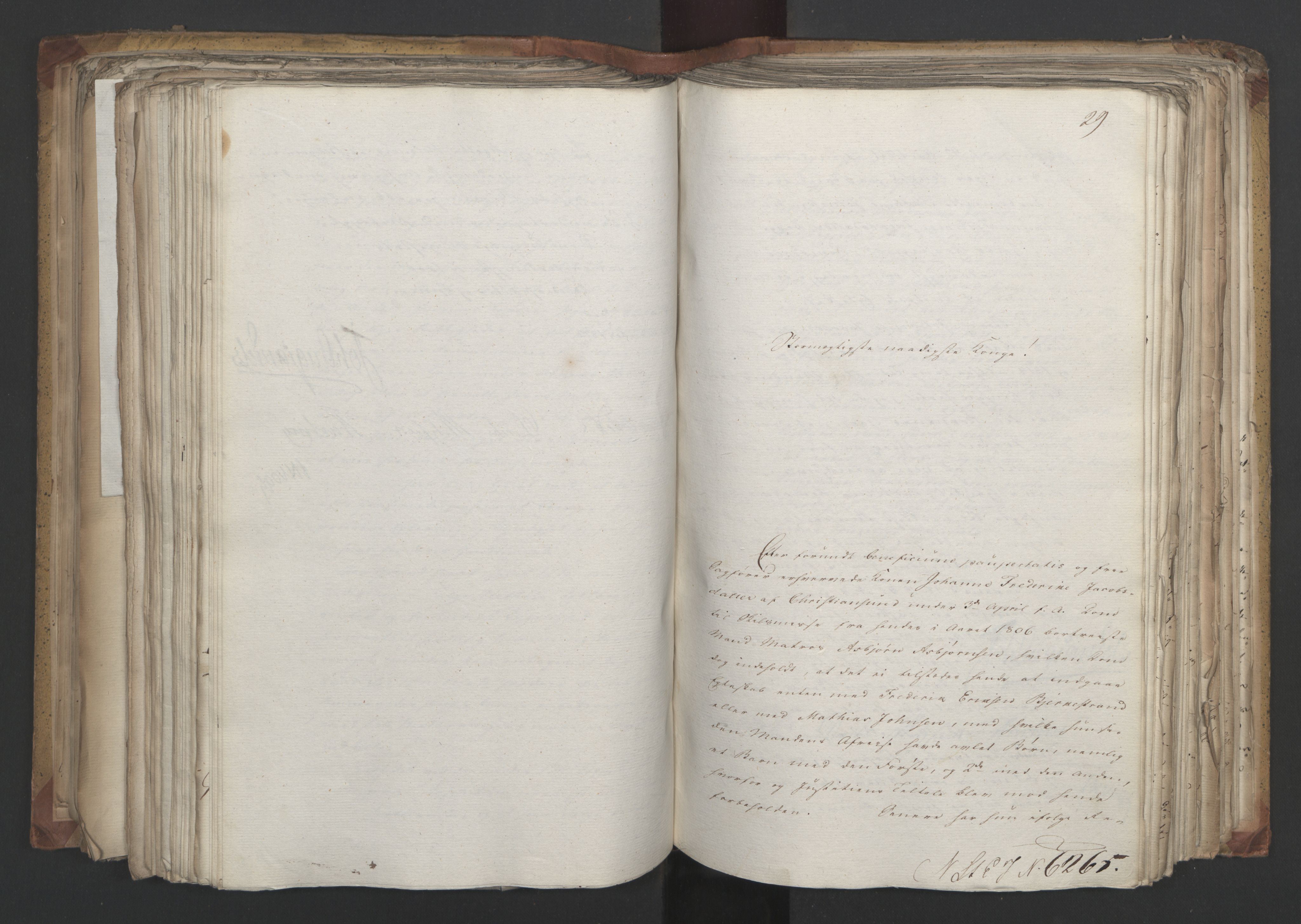 Statsrådsavdelingen i Stockholm, AV/RA-S-1003/D/Da/L0032: Regjeringsinnstillinger nr. 6140-6355, 1822, p. 307