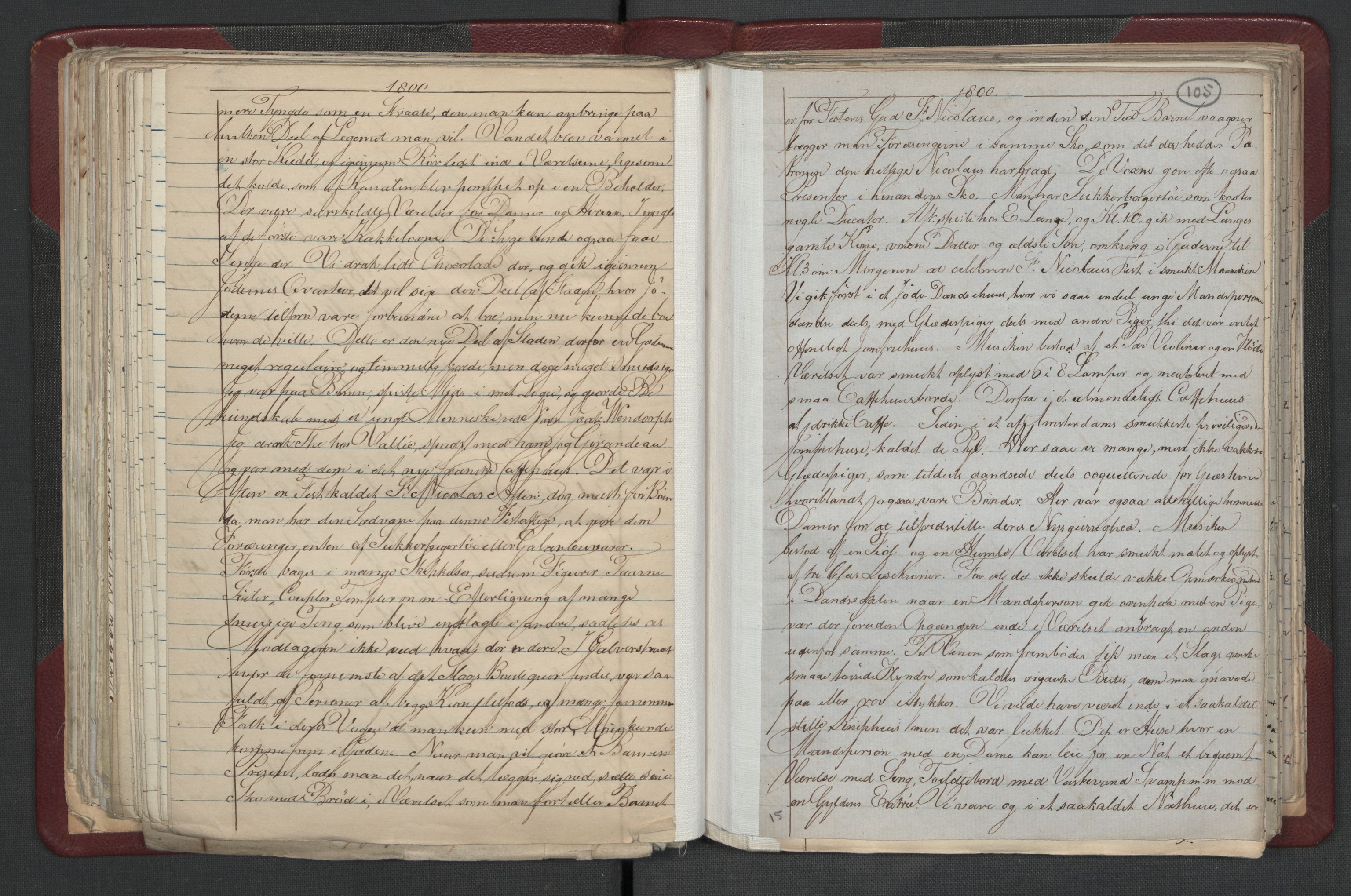 Meltzer, Fredrik, AV/RA-PA-0028/F/L0001: Dagbok for årene 1796-1808, 1811, 1817, 1796-1817, p. 104b-105a