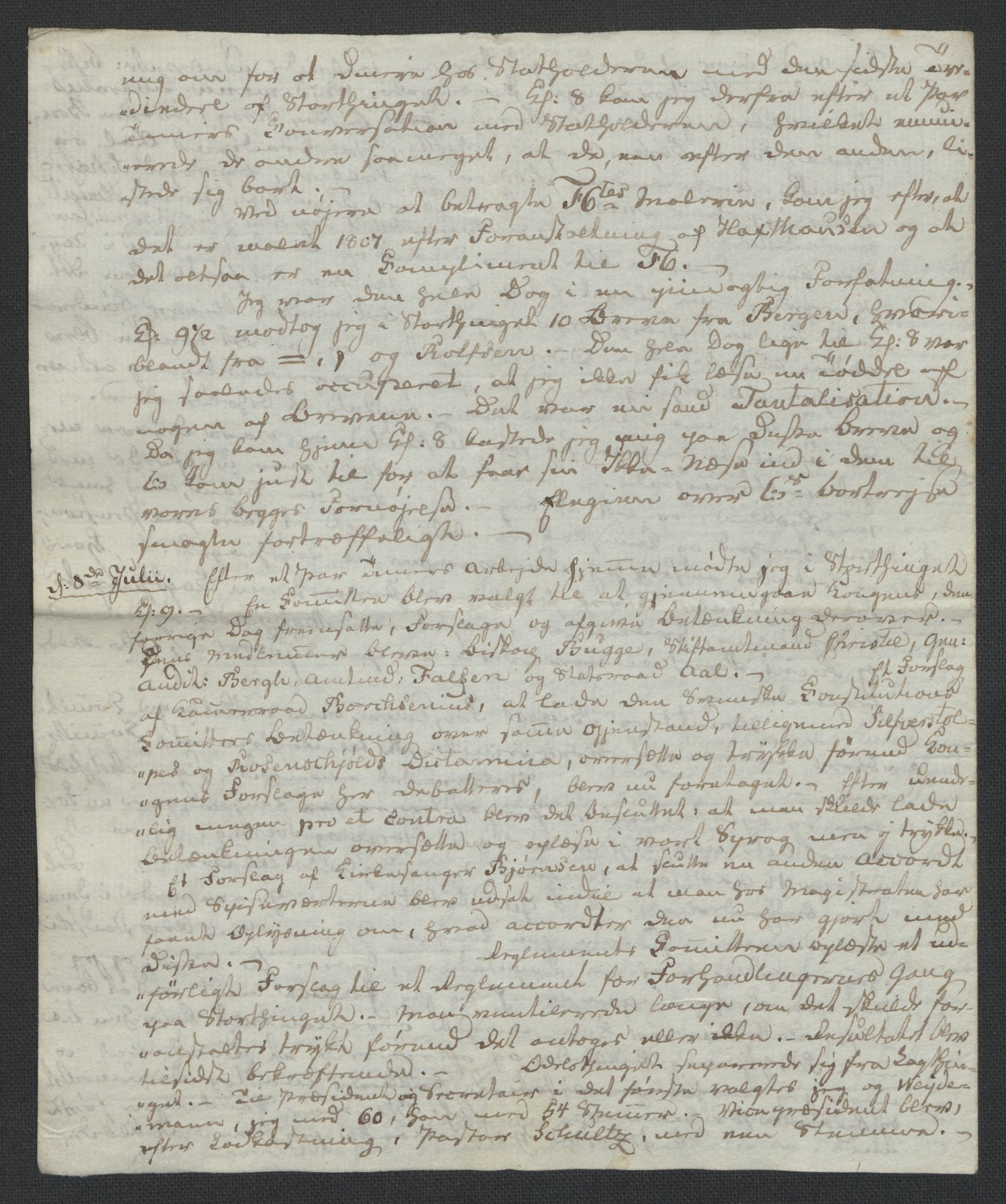 Christie, Wilhelm Frimann Koren, AV/RA-PA-0014/F/L0005: Christies dokumenter fra Stortinget, 1815-1816, p. 37