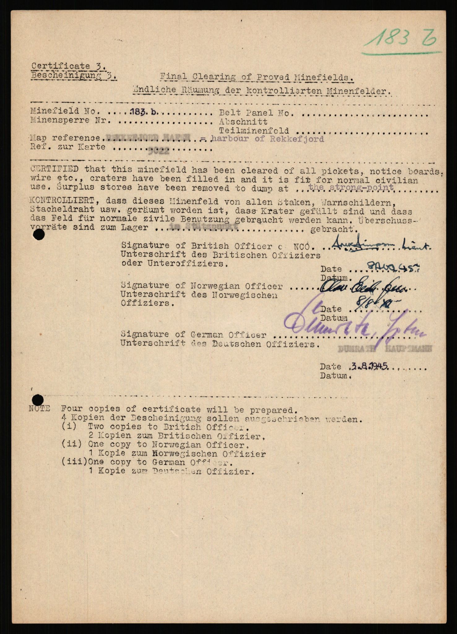 Deutscher Oberbefehlshaber Norwegen (DOBN), AV/RA-RAFA-2197/D/Dl/L0115: DB Zone Stavanger Abt. Ia, 1945, p. 345