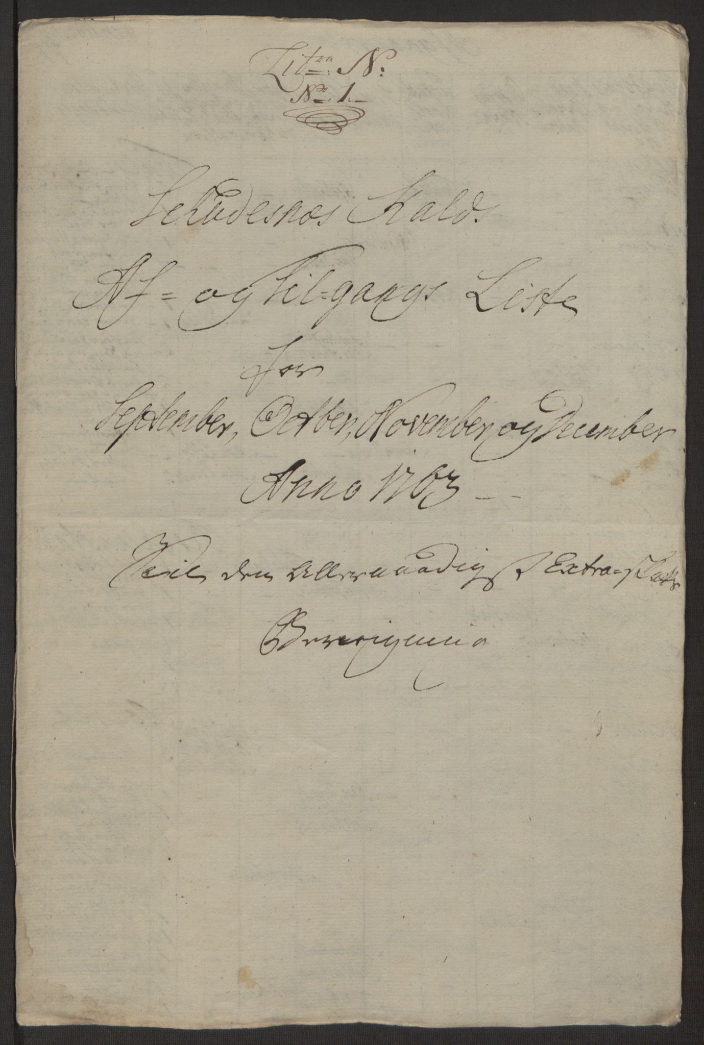 Rentekammeret inntil 1814, Realistisk ordnet avdeling, RA/EA-4070/Ol/L0016b: [Gg 10]: Ekstraskatten, 23.09.1762. Ryfylke, 1764-1768, p. 234