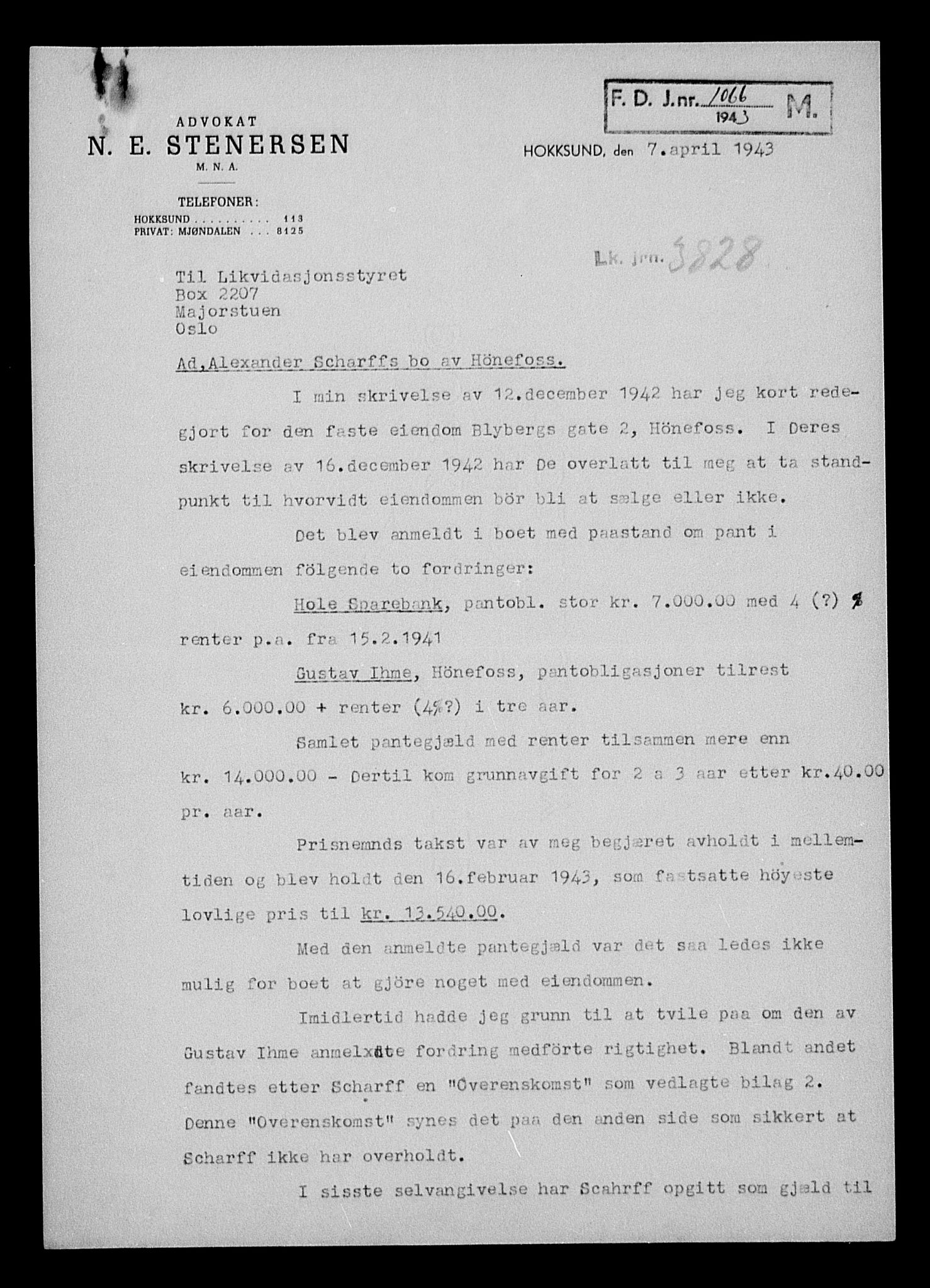 Justisdepartementet, Tilbakeføringskontoret for inndratte formuer, AV/RA-S-1564/H/Hc/Hcd/L1005: --, 1945-1947, p. 577
