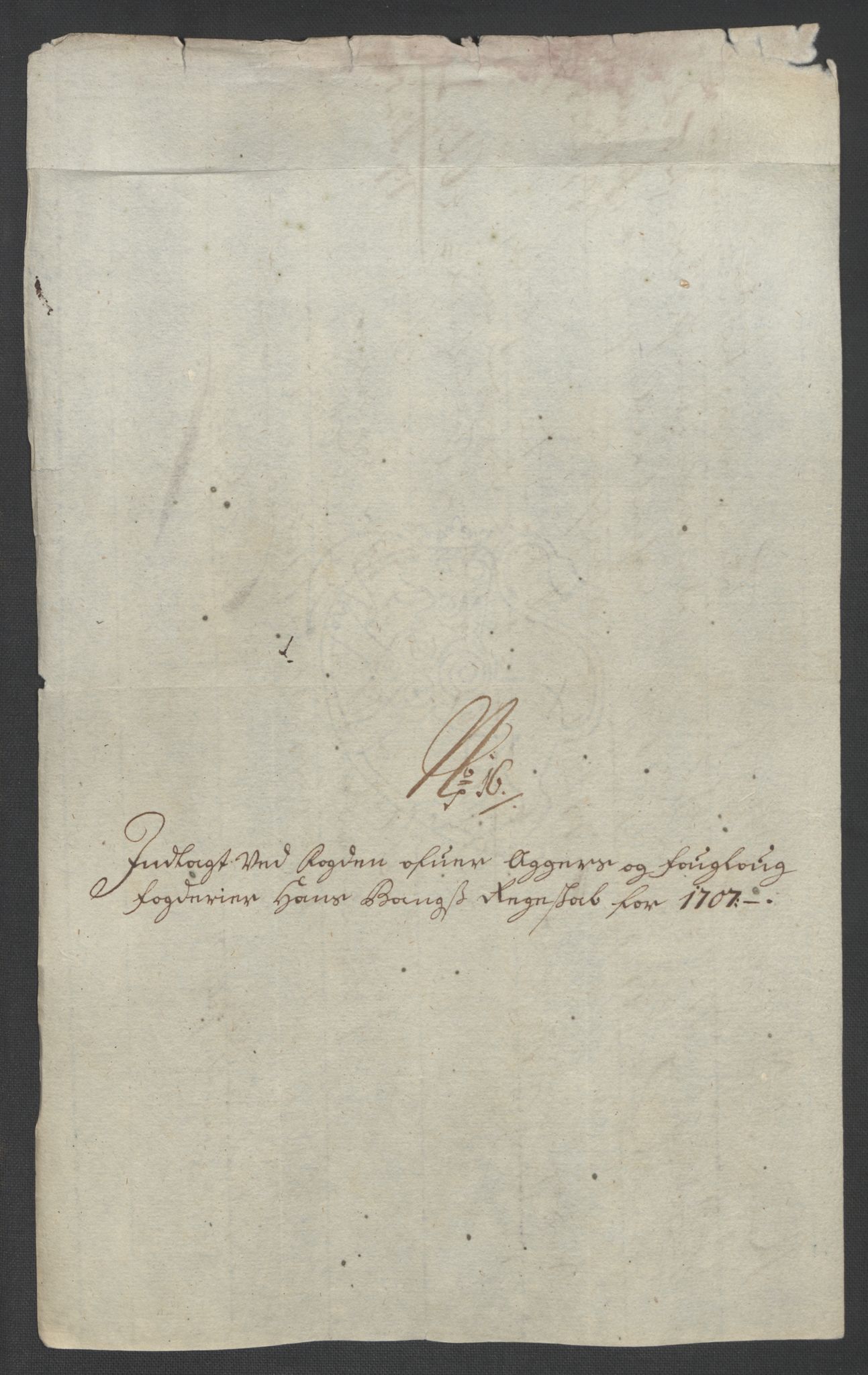 Rentekammeret inntil 1814, Reviderte regnskaper, Fogderegnskap, AV/RA-EA-4092/R10/L0447: Fogderegnskap Aker og Follo, 1707-1709, p. 149