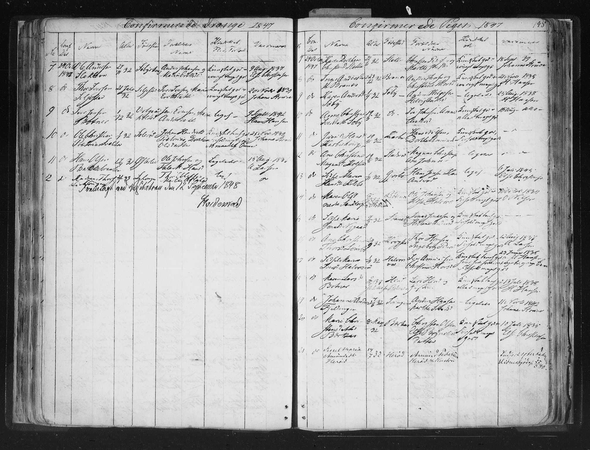 Aremark prestekontor Kirkebøker, SAO/A-10899/F/Fc/L0002: Parish register (official) no. III 2, 1834-1849, p. 138