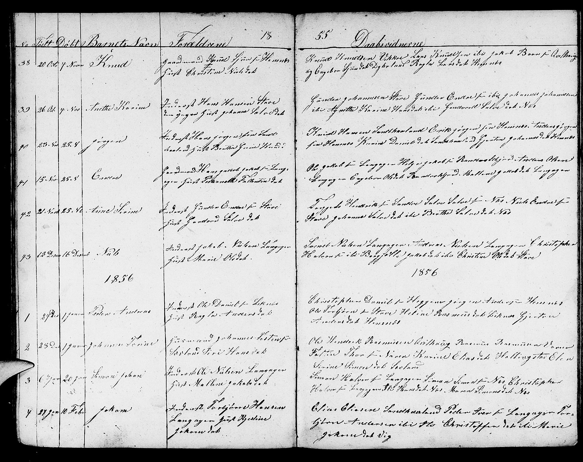 Skudenes sokneprestkontor, SAST/A -101849/H/Ha/Hab/L0002: Parish register (copy) no. B 2, 1848-1873