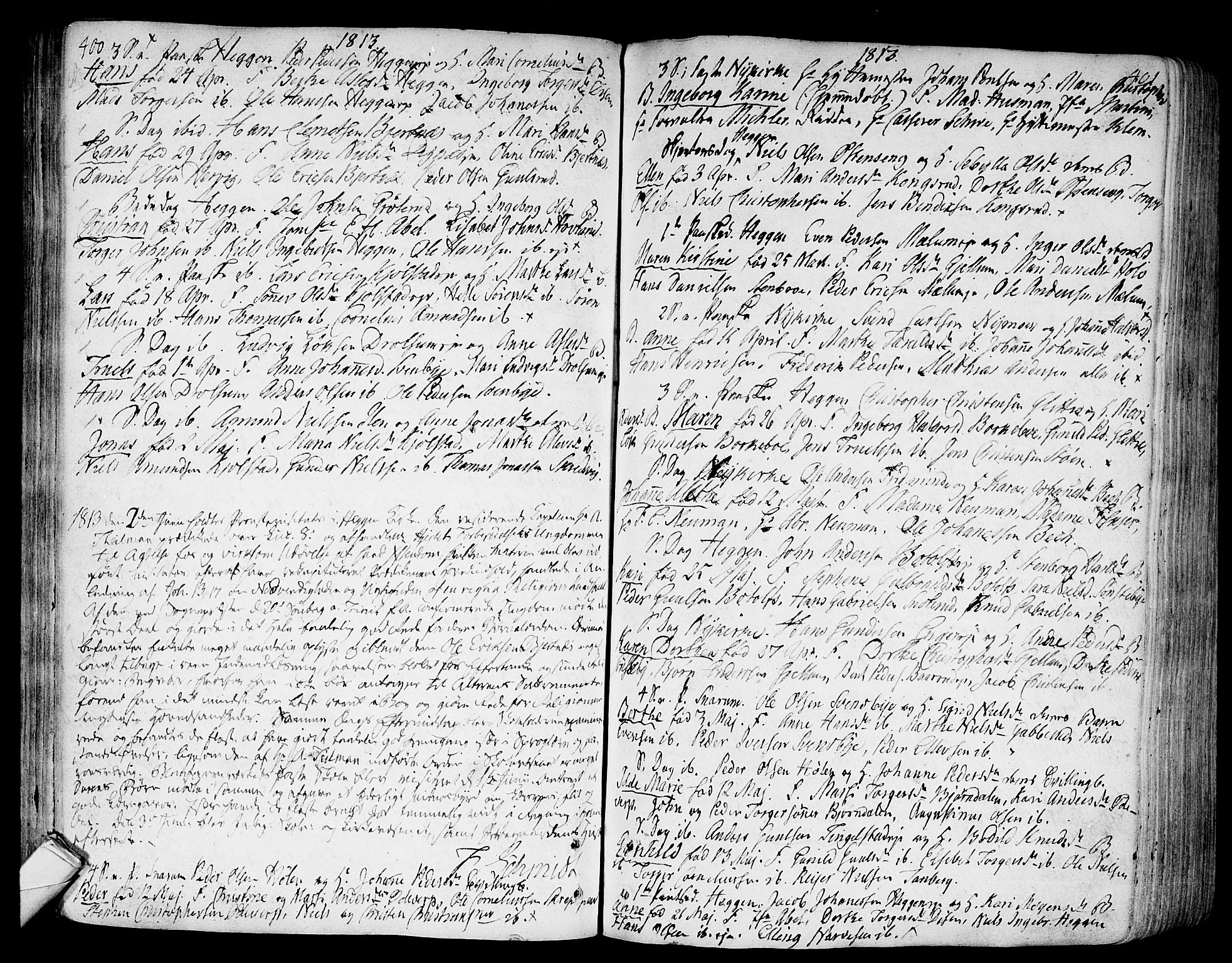 Modum kirkebøker, AV/SAKO-A-234/F/Fa/L0003: Parish register (official) no. 3, 1783-1819, p. 400-401