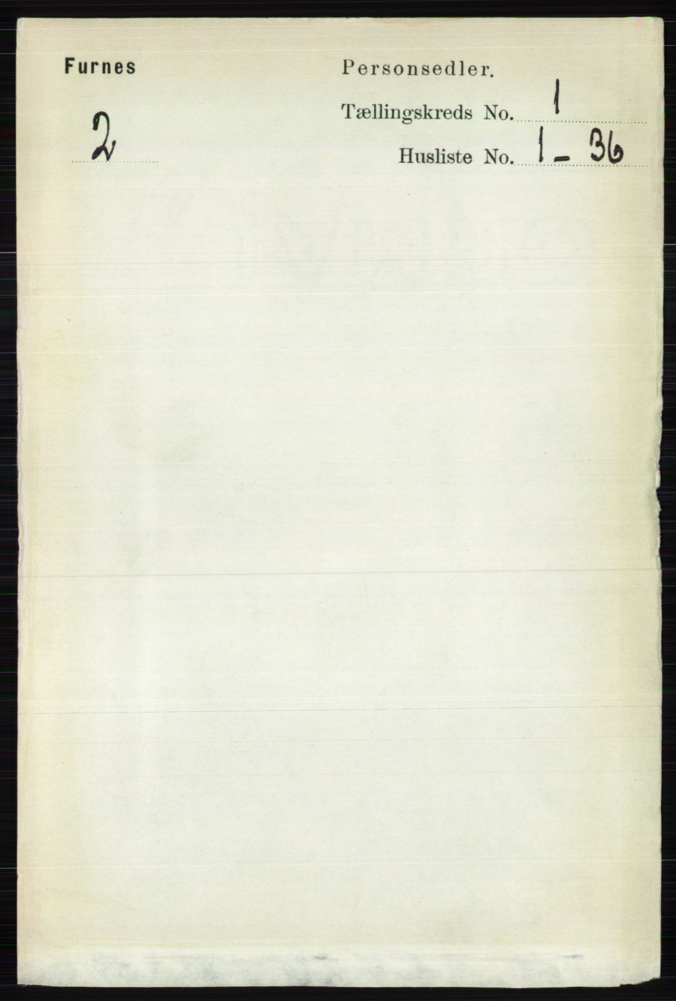 RA, Census 1891 for 0413 Furnes herred, 1891, p. 128