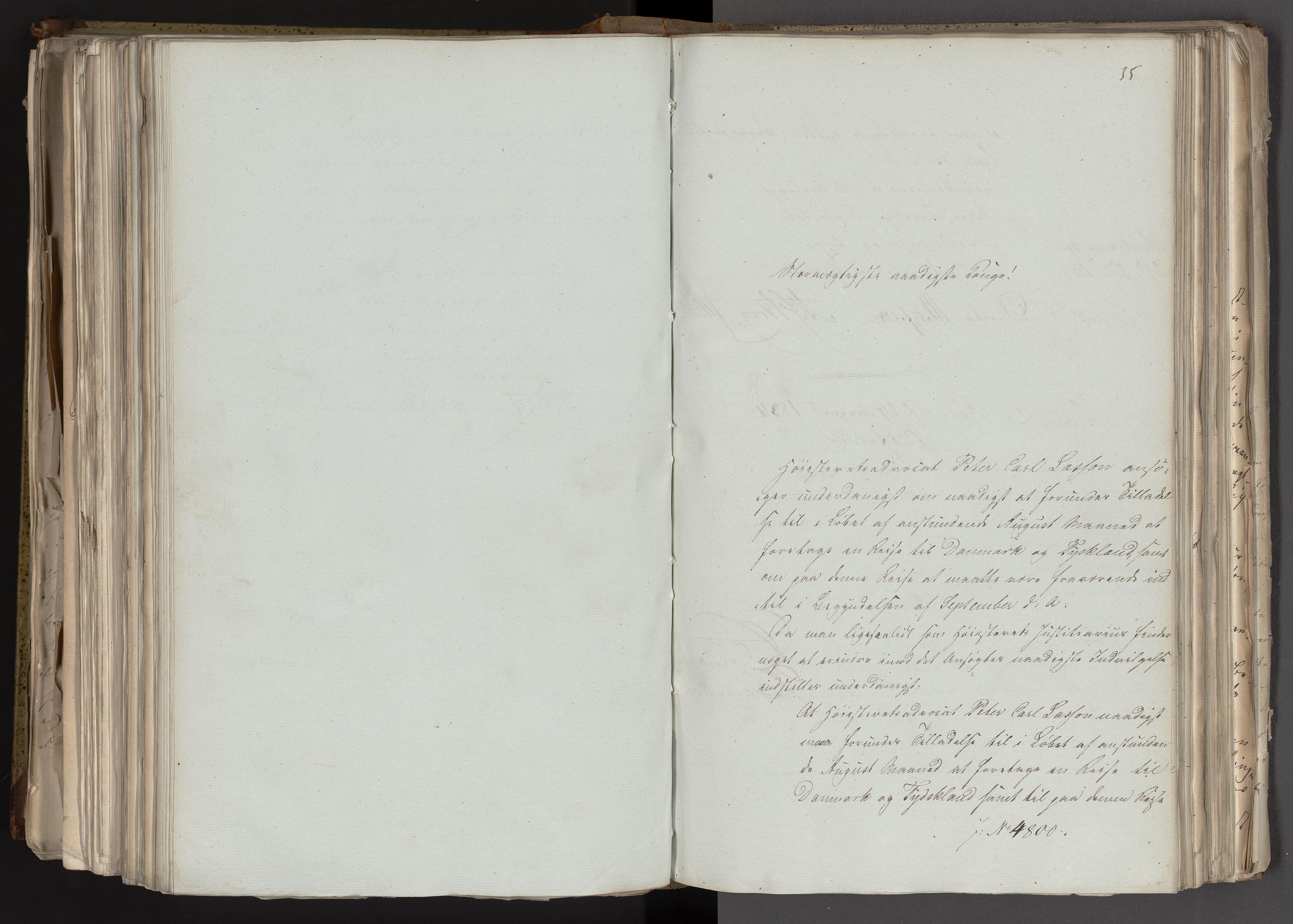 Statsrådsavdelingen i Stockholm, AV/RA-S-1003/D/Da/L0093: Regjeringsinnstillinger nr. 4650-4849, 1834