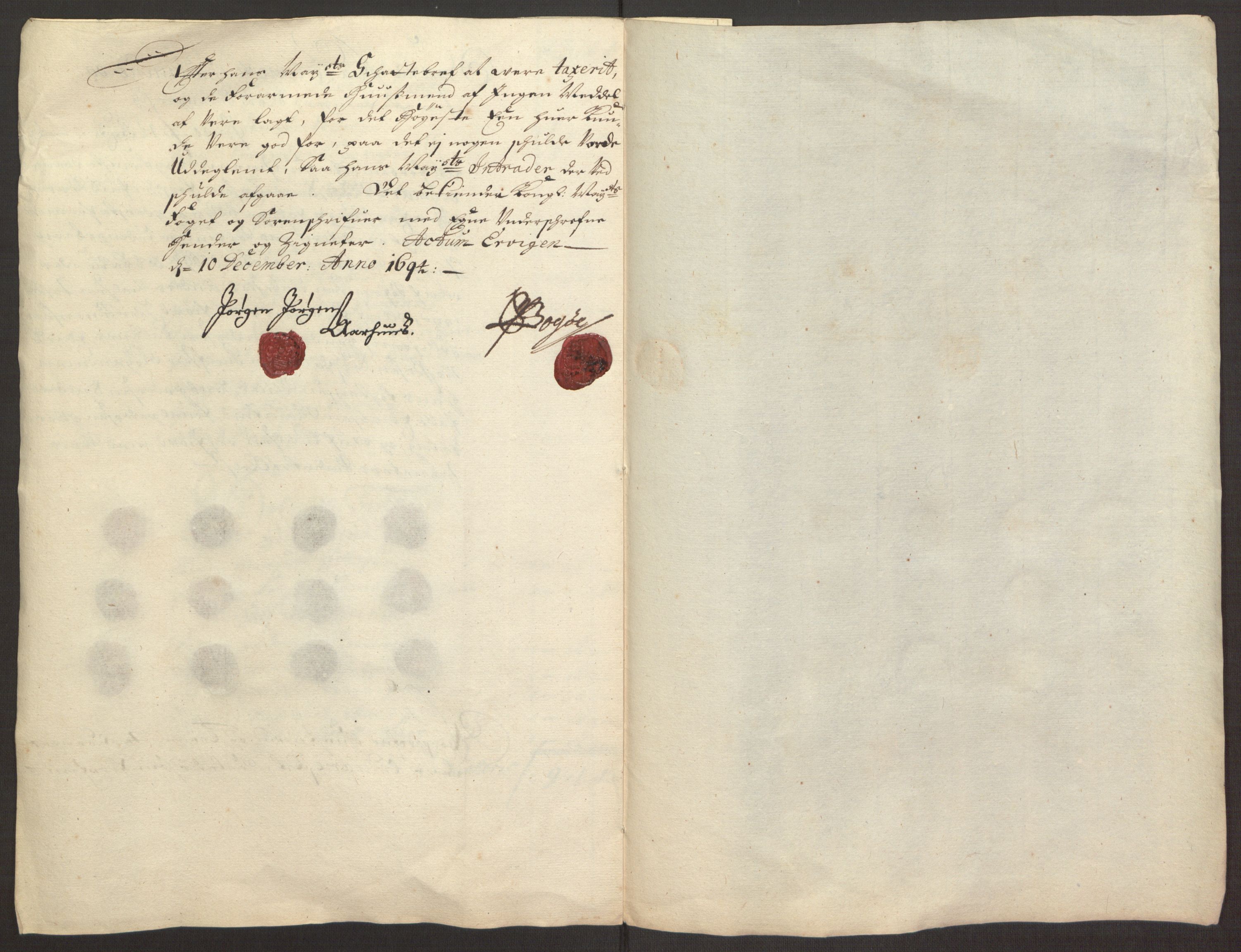 Rentekammeret inntil 1814, Reviderte regnskaper, Fogderegnskap, AV/RA-EA-4092/R68/L4753: Fogderegnskap Senja og Troms, 1694-1696, p. 196