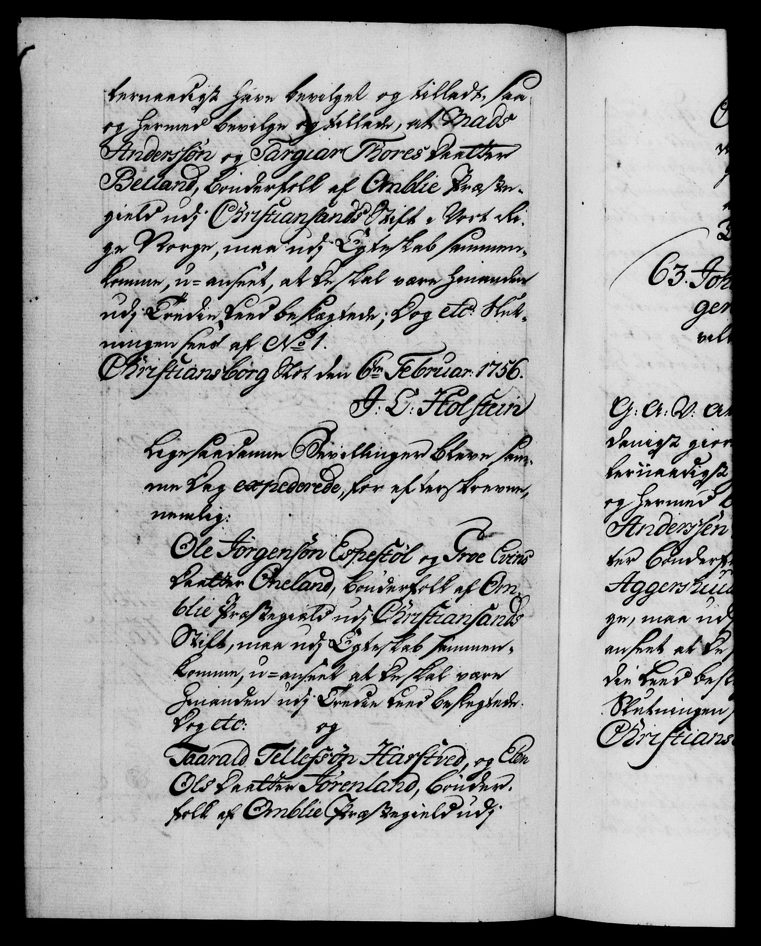 Danske Kanselli 1572-1799, AV/RA-EA-3023/F/Fc/Fca/Fcaa/L0039: Norske registre, 1755-1756, p. 469b