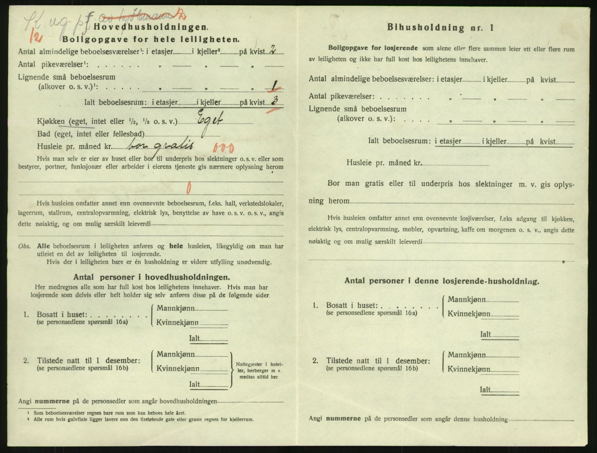 SAK, 1920 census for Arendal, 1920, p. 5803