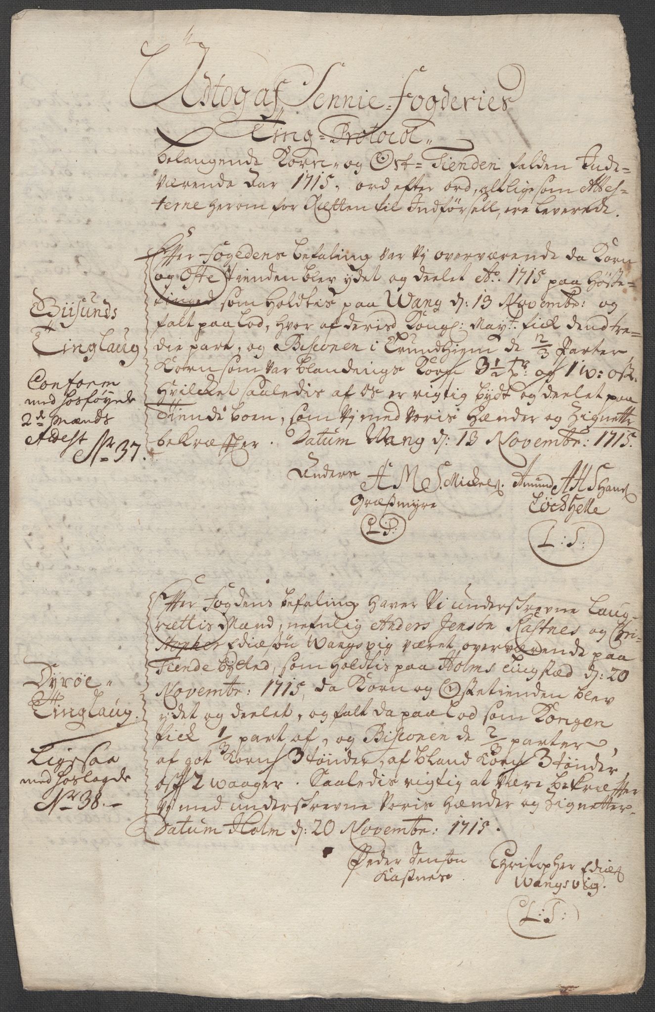 Rentekammeret inntil 1814, Reviderte regnskaper, Fogderegnskap, AV/RA-EA-4092/R68/L4761: Fogderegnskap Senja og Troms, 1715, p. 207