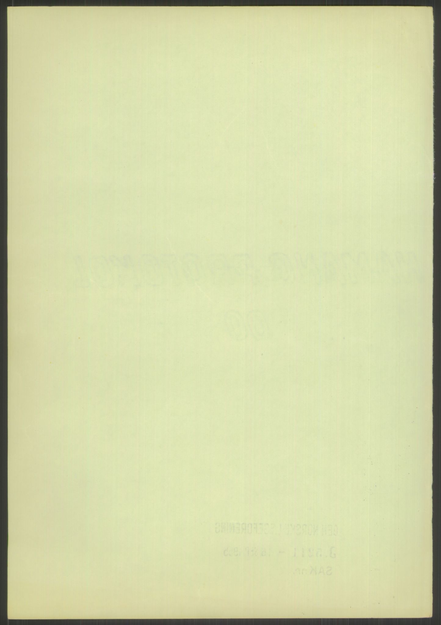 Justisdepartementet, Lovavdelingen, AV/RA-S-3212/D/De/L0029/0001: Straffeloven / Straffelovens revisjon: 5 - Ot. prp. nr.  41 - 1945: Homoseksualiet. 3 mapper, 1956-1970, p. 360