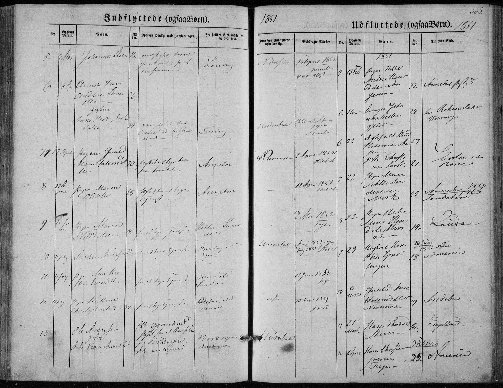 Hedrum kirkebøker, AV/SAKO-A-344/F/Fa/L0006: Parish register (official) no. I 6, 1849-1857, p. 368