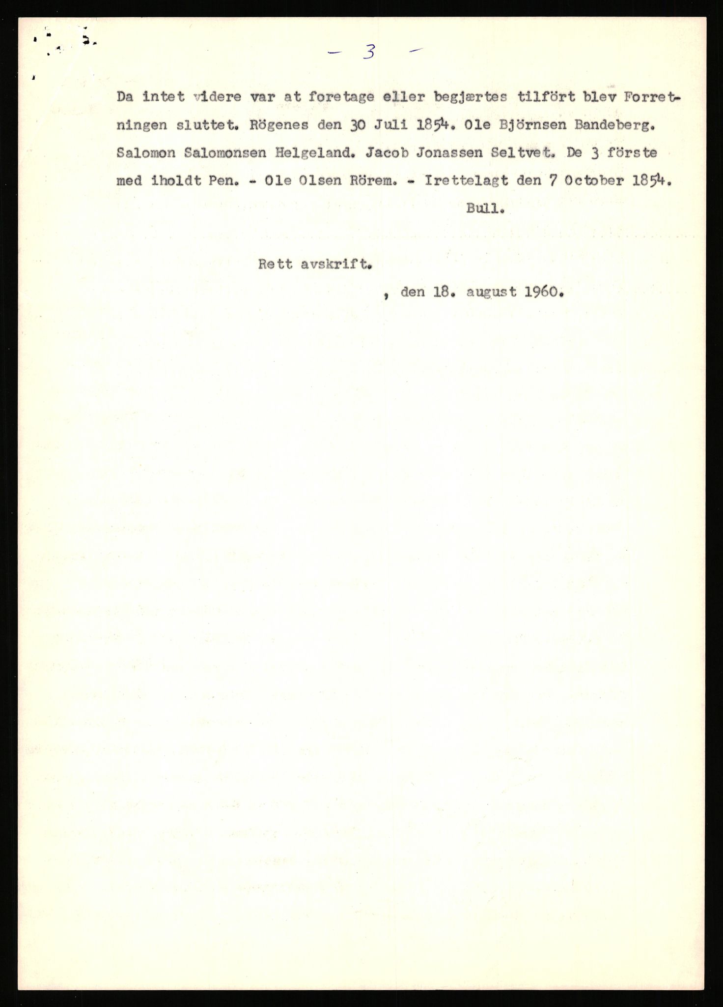 Statsarkivet i Stavanger, SAST/A-101971/03/Y/Yj/L0071: Avskrifter sortert etter gårdsnavn: Røden lille - Røvær, 1750-1930, p. 113