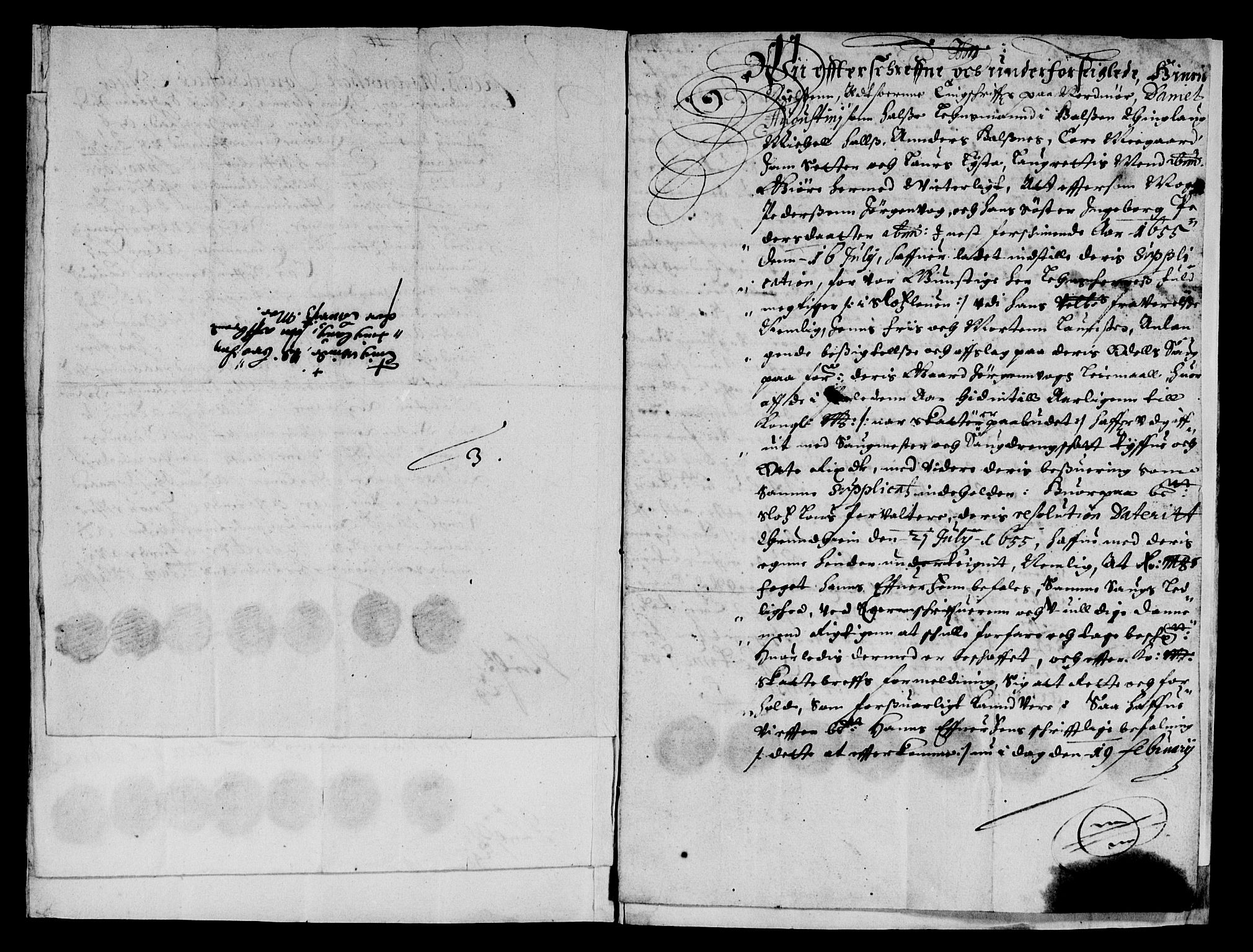 Rentekammeret inntil 1814, Reviderte regnskaper, Lensregnskaper, AV/RA-EA-5023/R/Rb/Rbw/L0126: Trondheim len, 1656-1657