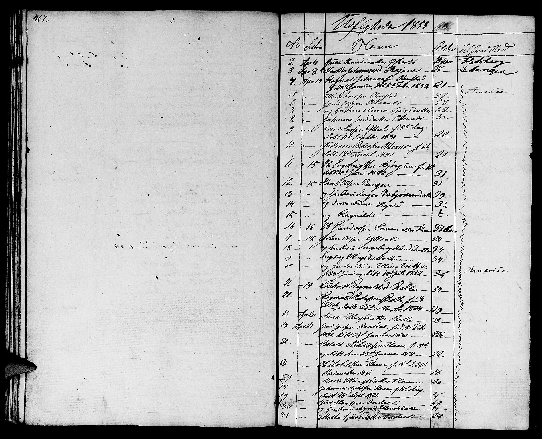Aurland sokneprestembete, SAB/A-99937/H/Ha/Haa/L0006: Parish register (official) no. A 6, 1821-1859, p. 467