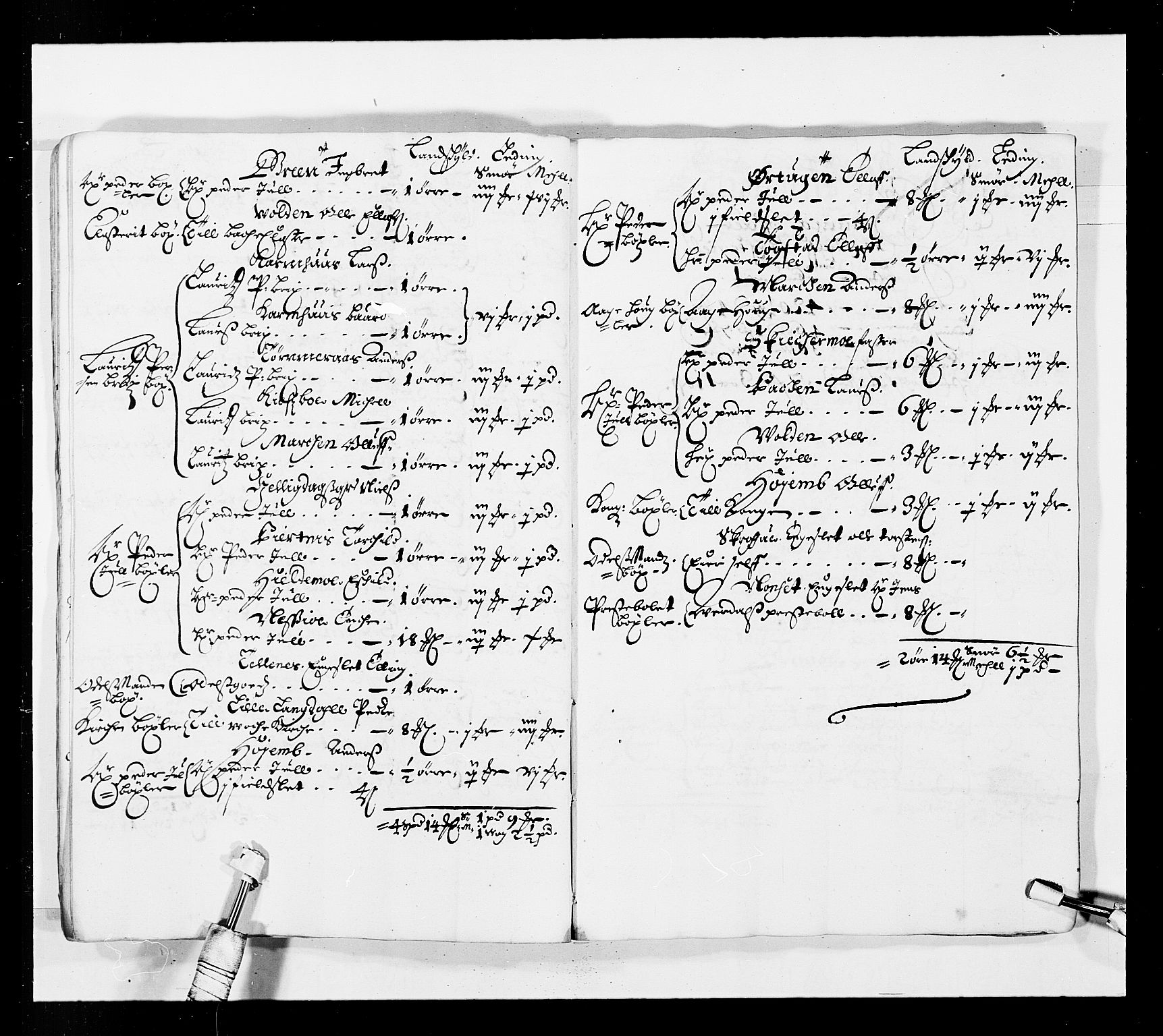 Stattholderembetet 1572-1771, AV/RA-EA-2870/Ek/L0033b/0001: Jordebøker 1662-1720: / Matrikler for Strinda, Selbu, Orkdal, Stjørdal, Gauldal og Fosen, 1670-1671, p. 154