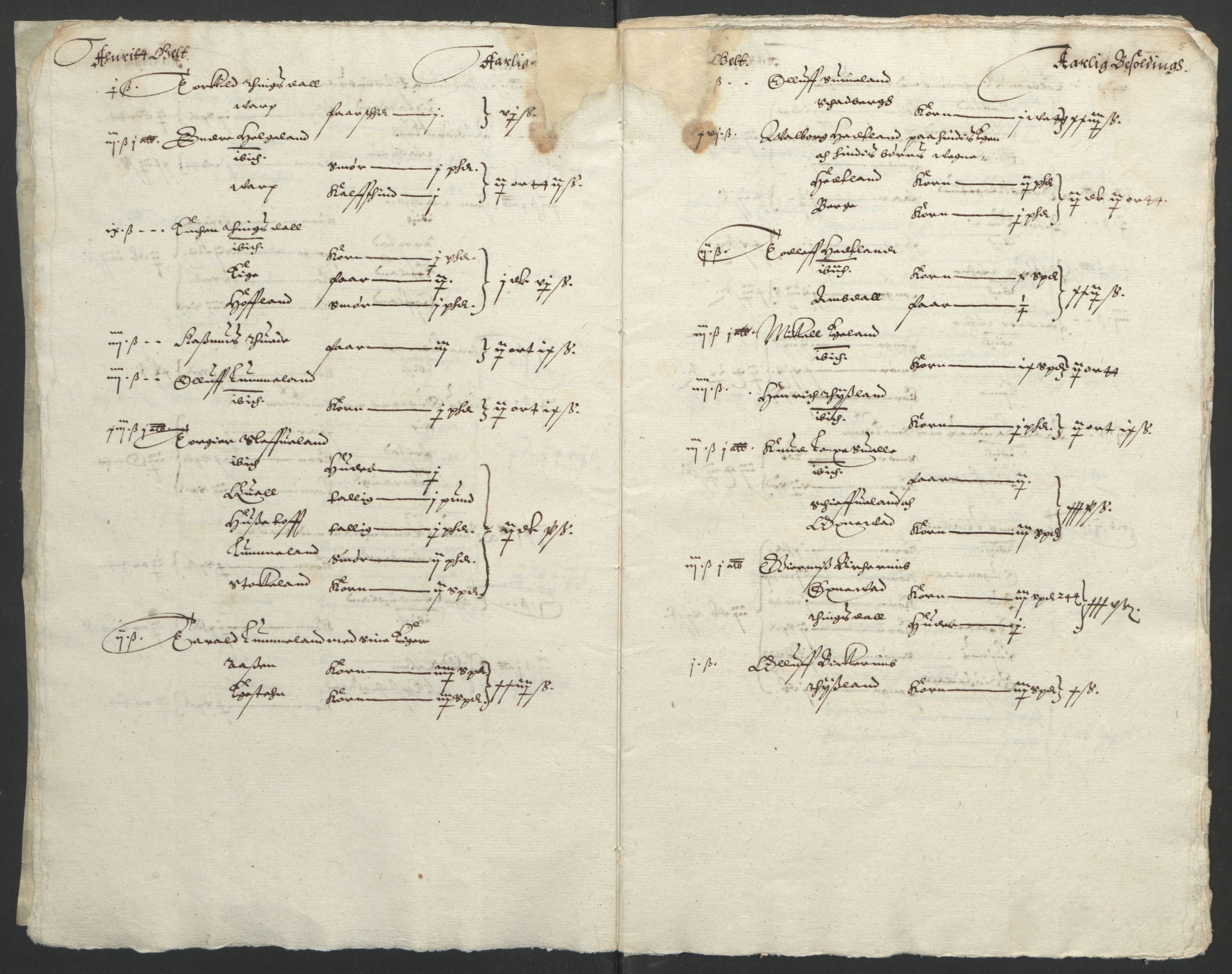 Stattholderembetet 1572-1771, AV/RA-EA-2870/Ek/L0010/0002: Jordebøker til utlikning av rosstjeneste 1624-1626: / Odelsjordebøker for Stavanger len, 1624-1626, p. 99