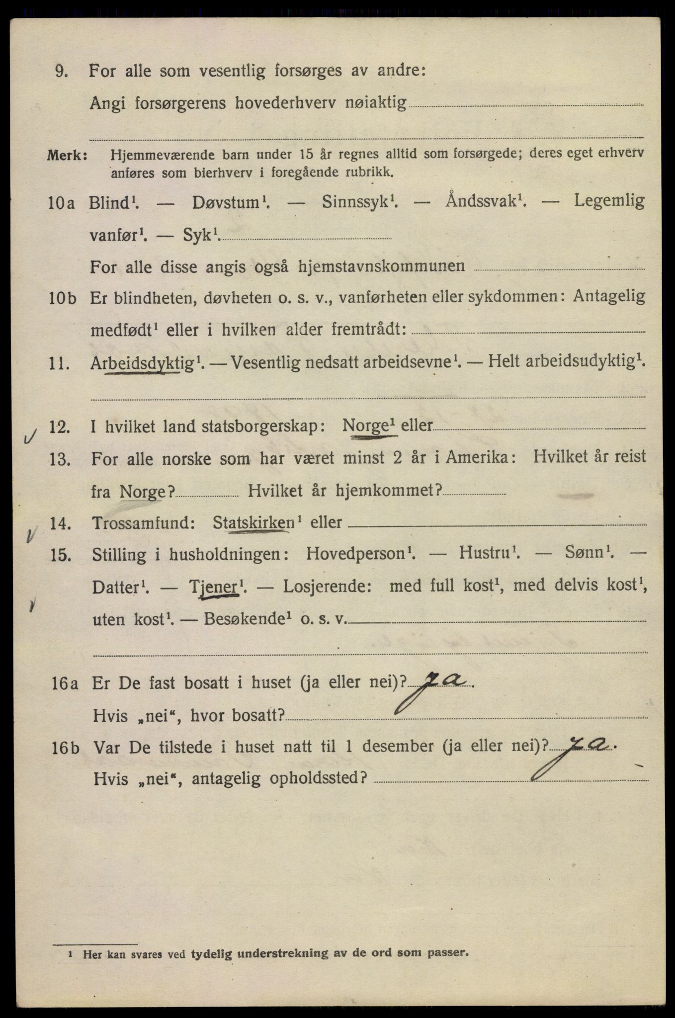 SAO, 1920 census for Kristiania, 1920, p. 476212