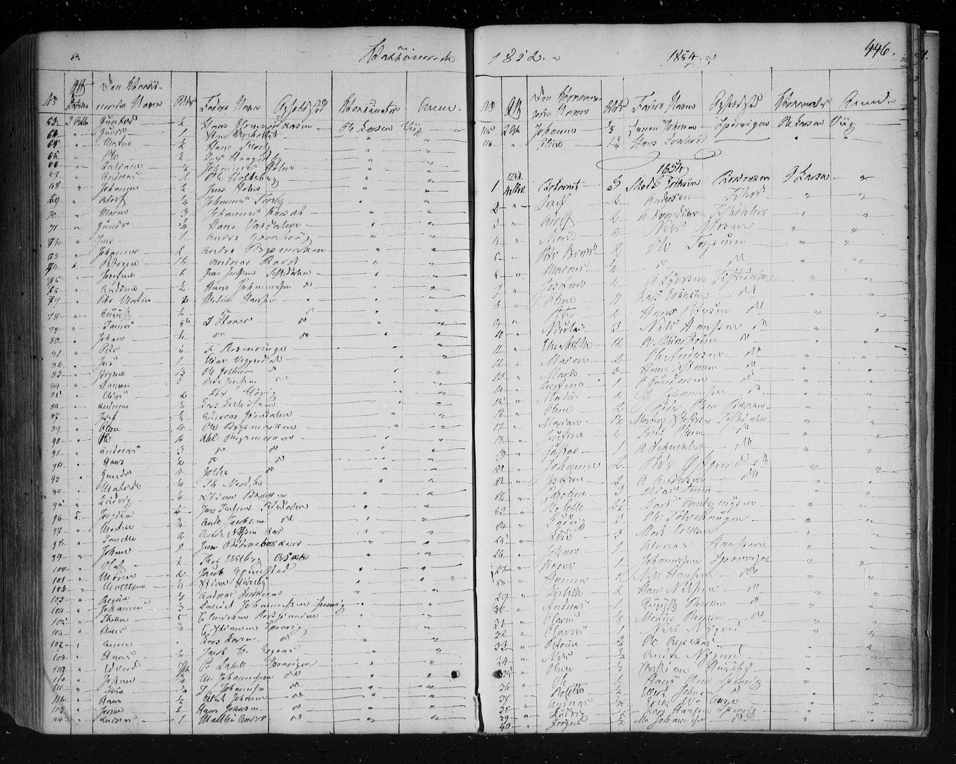 Berg prestekontor Kirkebøker, AV/SAO-A-10902/F/Fa/L0004: Parish register (official) no. I 4, 1843-1860, p. 446